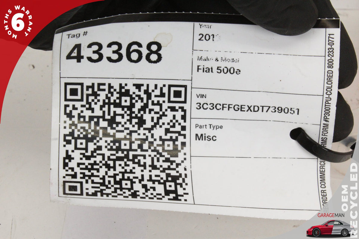 2013 Fiat 500e Hatchback Expansion Coolant Water Reservoir Tank 52126409AB Genuine