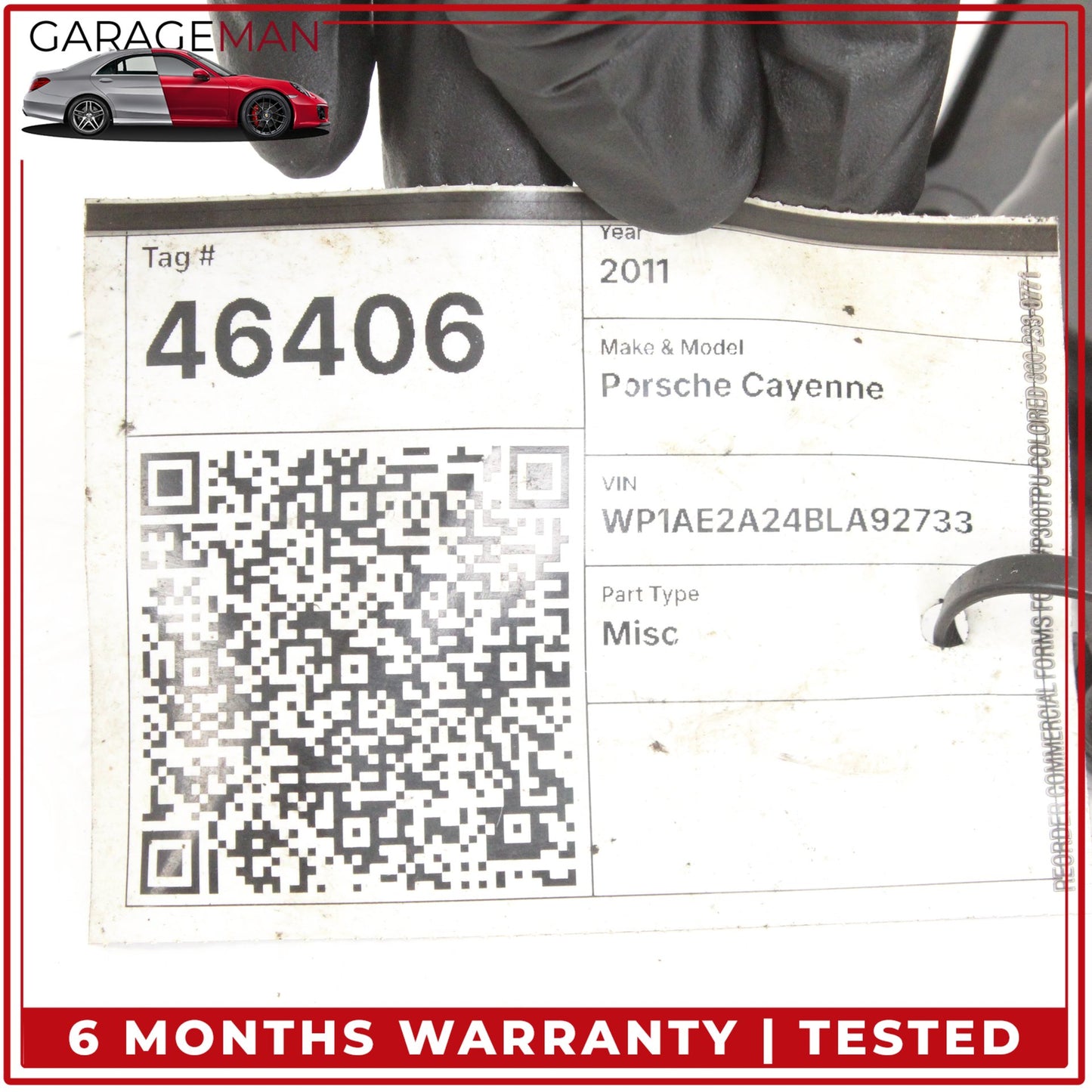2011-2018 Porsche Cayenne 958 Upper Timing Chain Cover 06E109285 OEM