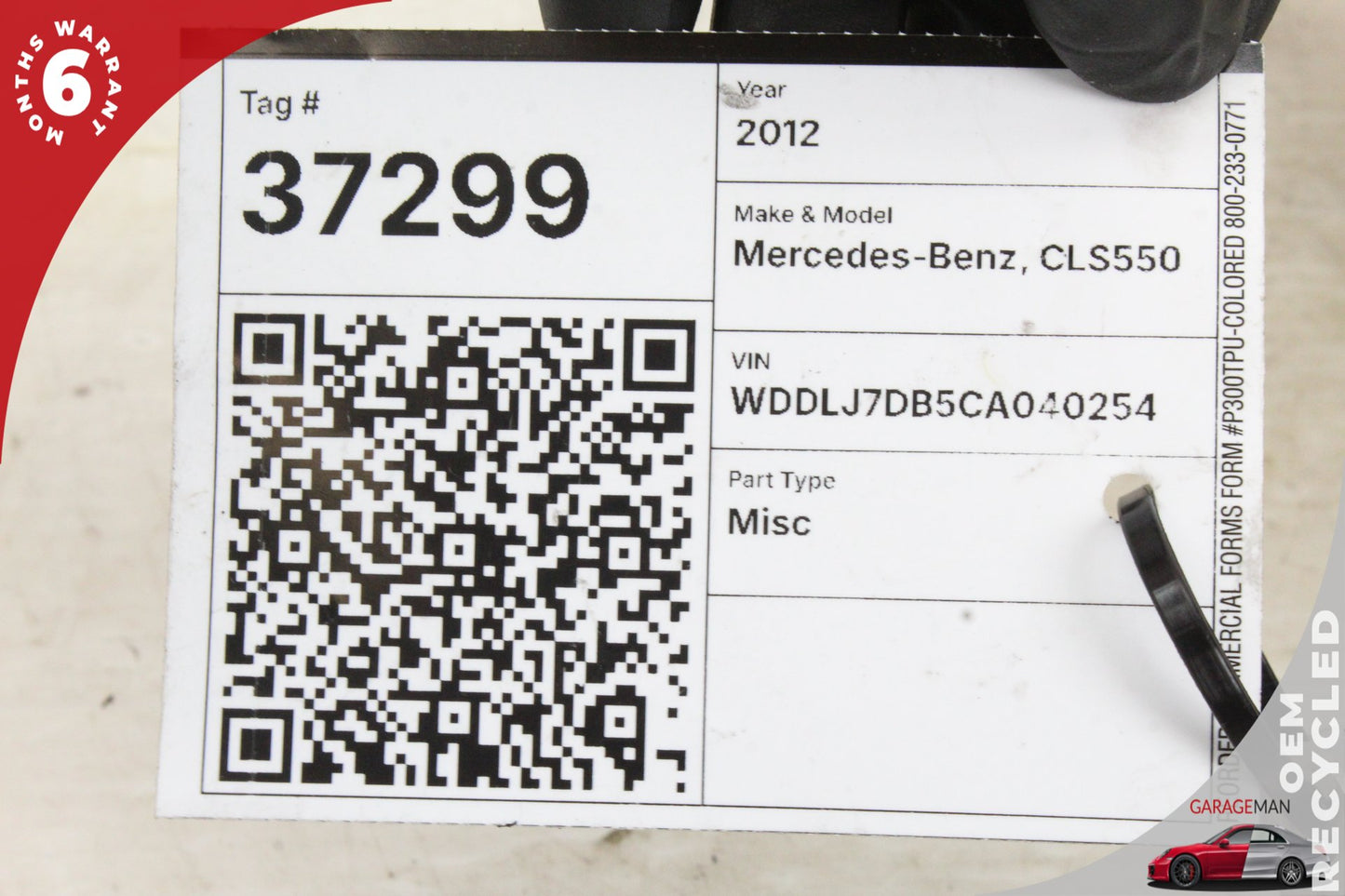 11-20 Mercedes-Benz CLS550 W218 Right Turbocharger Air Intake Duct Tube 27809805