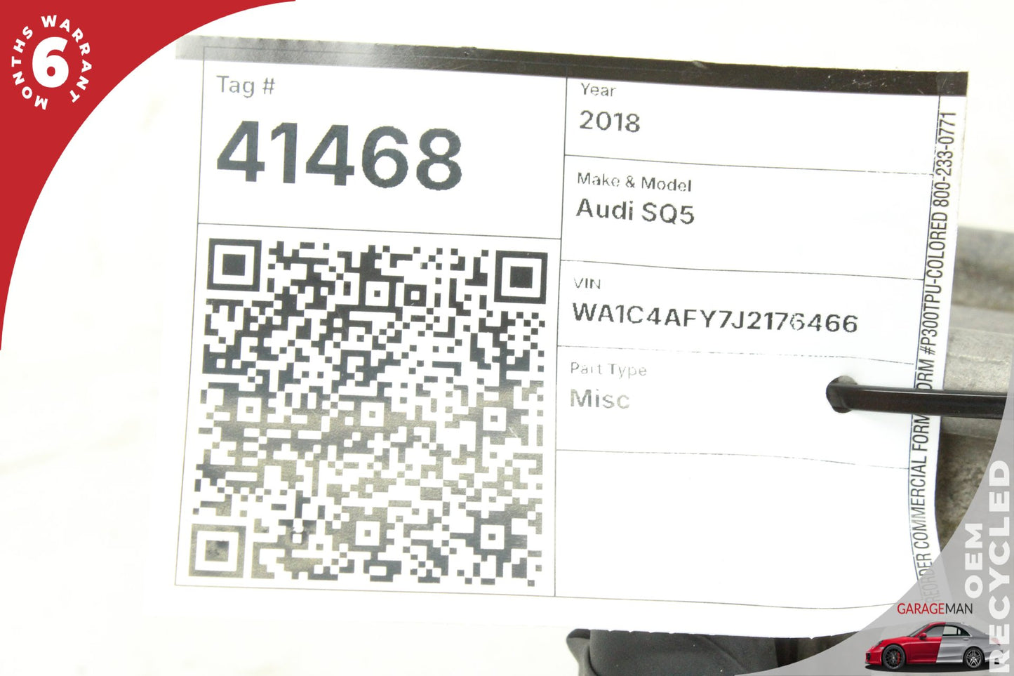 2018-2024 Audi SQ5R S5 S5 A5 Engine Throttle Valve Body 06M133062H OEM