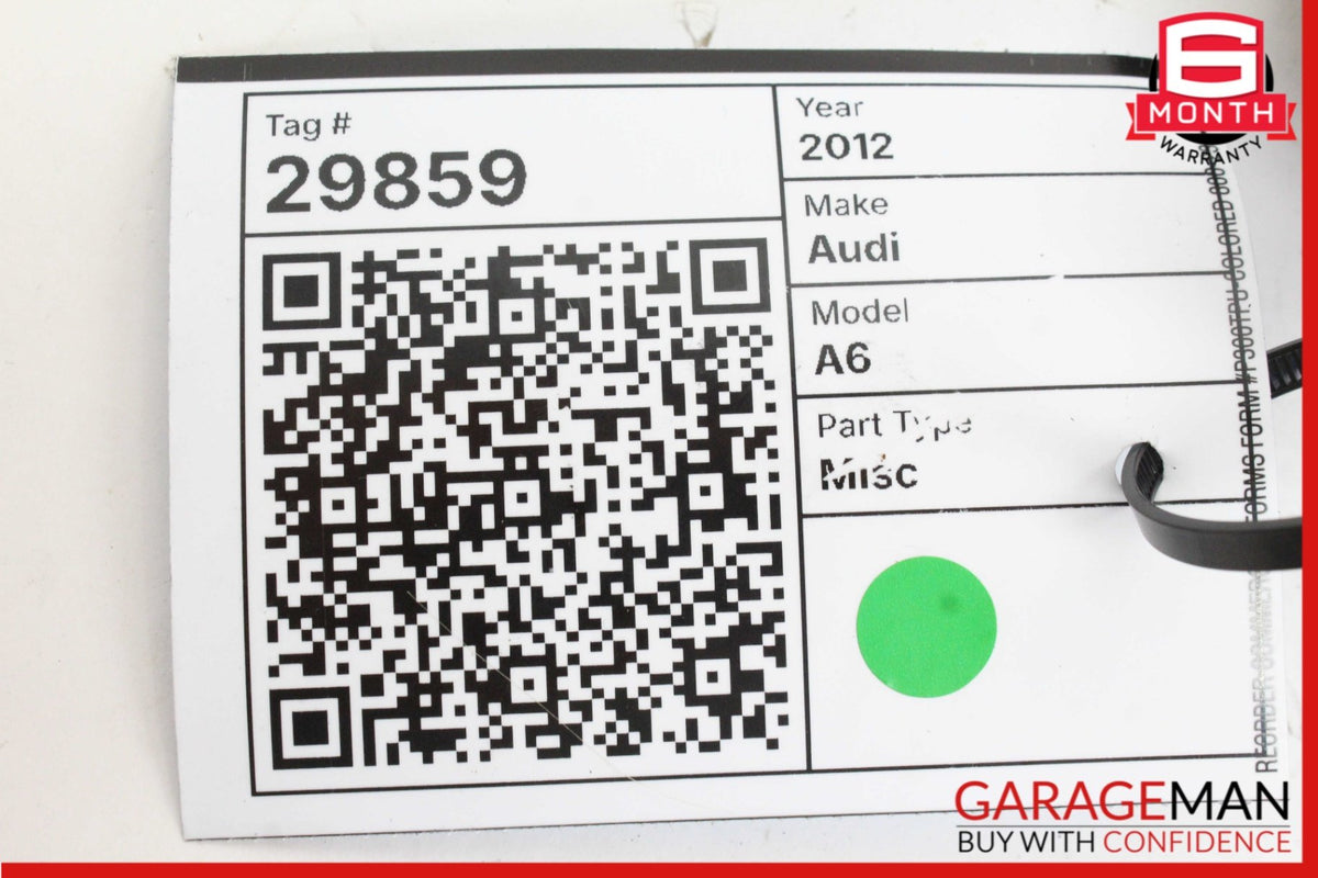 2012 Audi A6 C7 Sedan Speedometer Instrument Cluster 4G8920981E