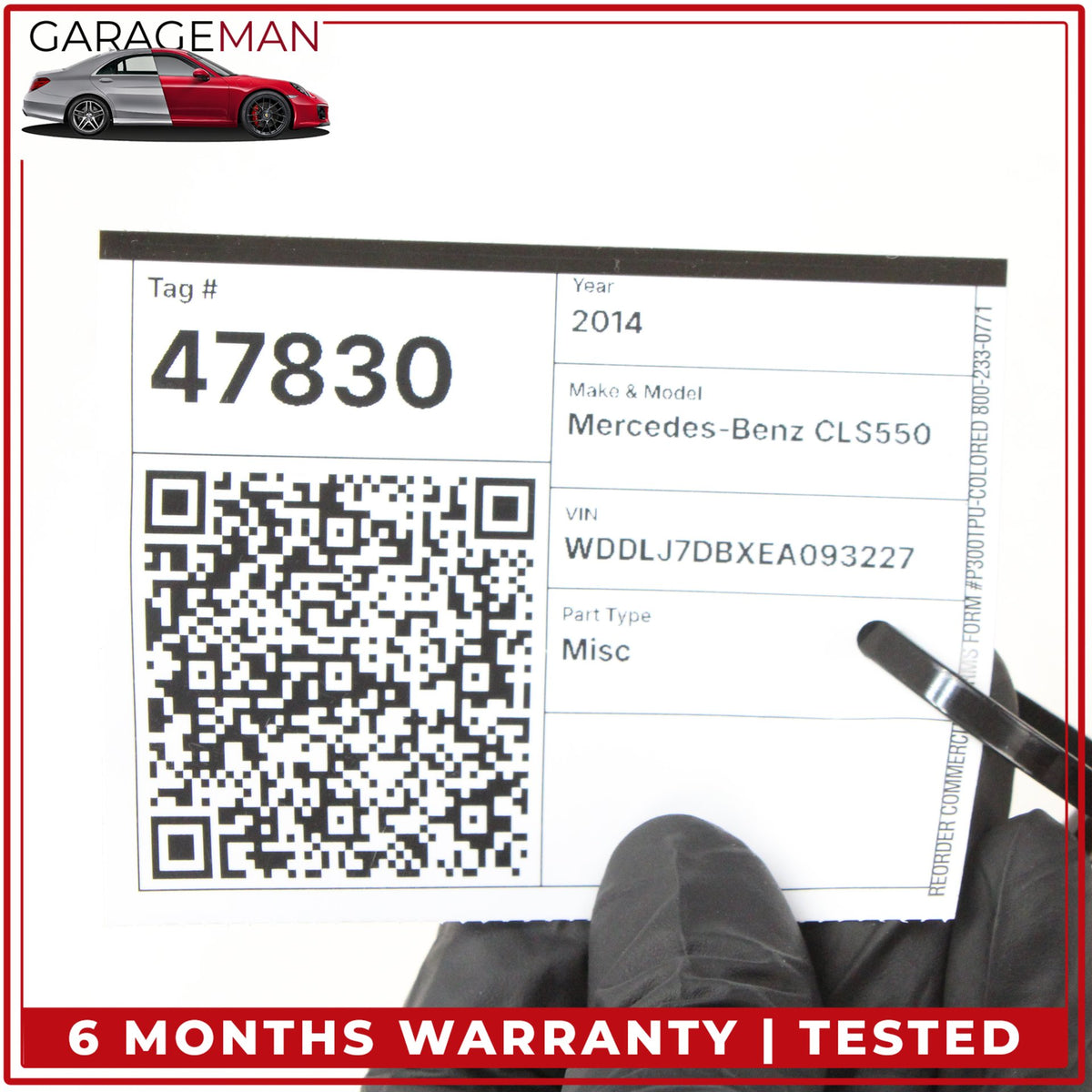 2012-2018 Mercedes W218 CLS550 CLS500 Front Right Side Interior Door Trim OEM
