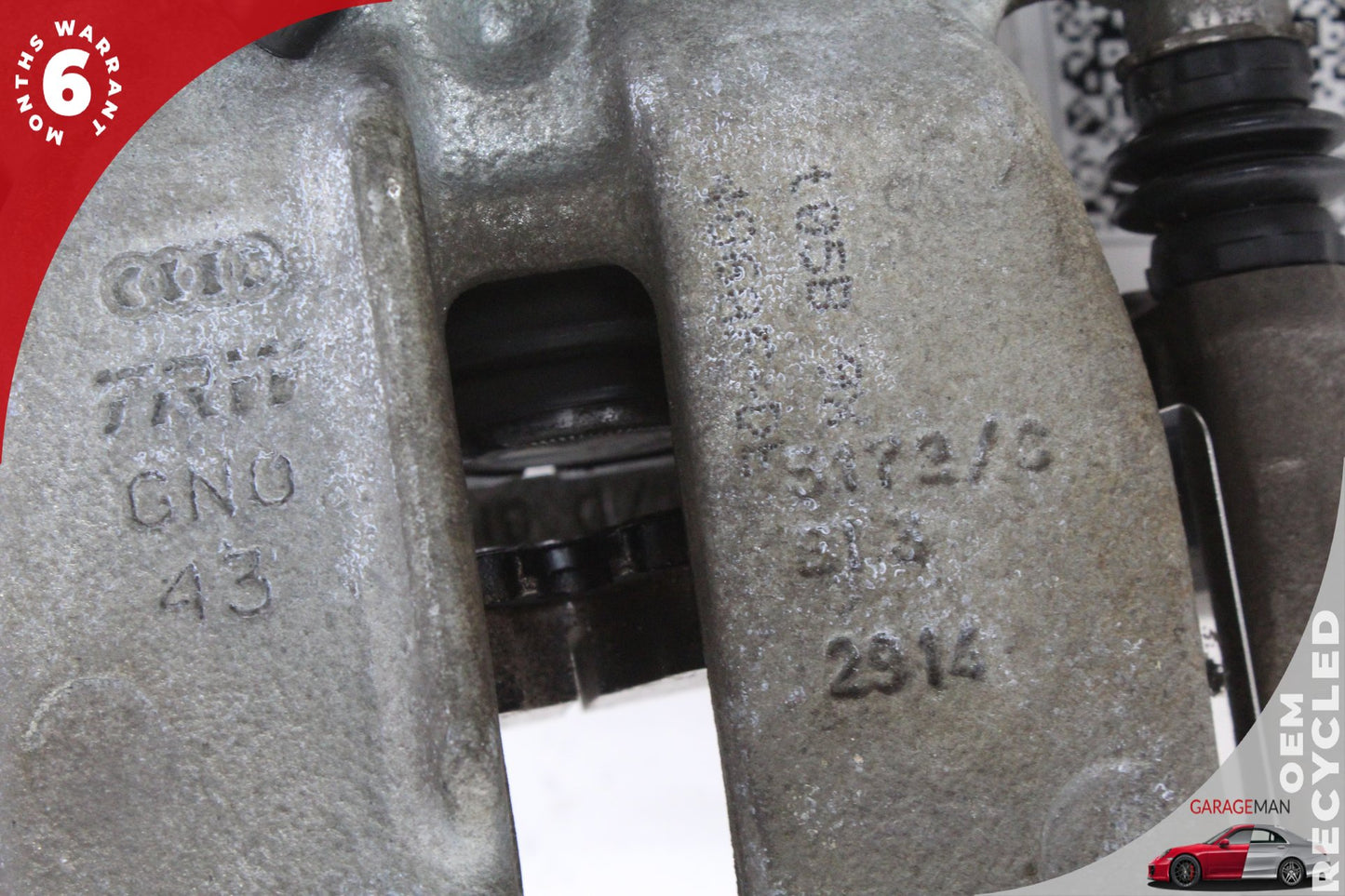 2012-2018 Audi A6 C7 Rear Left and Right Side Brake Caliper 4G0615405AF OEM