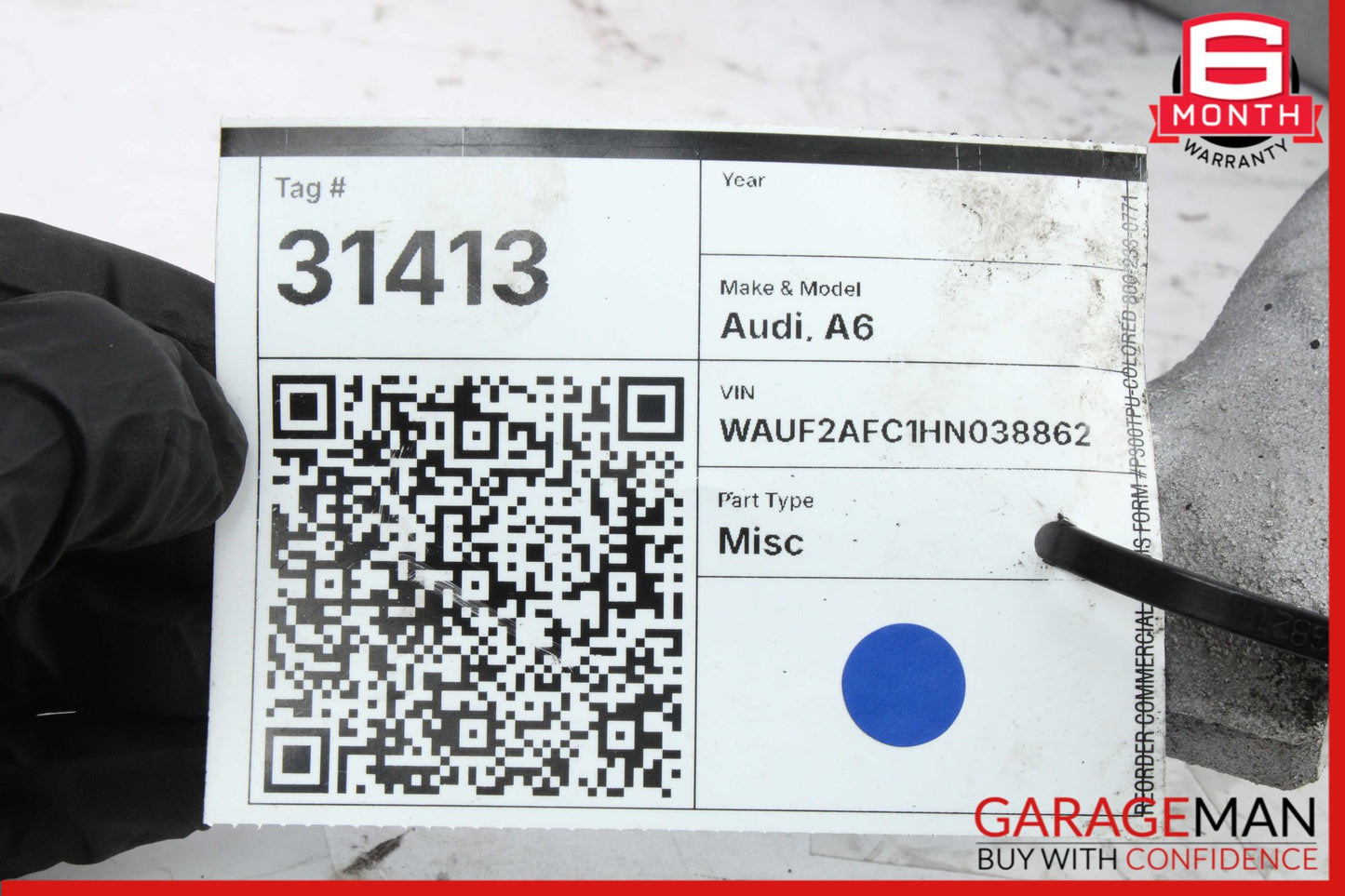 2012-2018 Audi A6 A7 Rear Left Driver Side Lower Control Arm 8R0505311F OEM