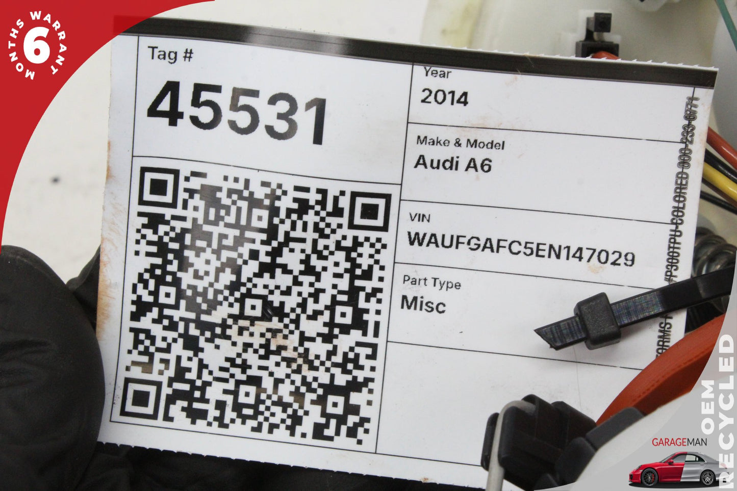 2012-2018 Audi A6 A7 S6 S7 Fuel Gas Tank Pump Sender Unit 4G0919051 OEM