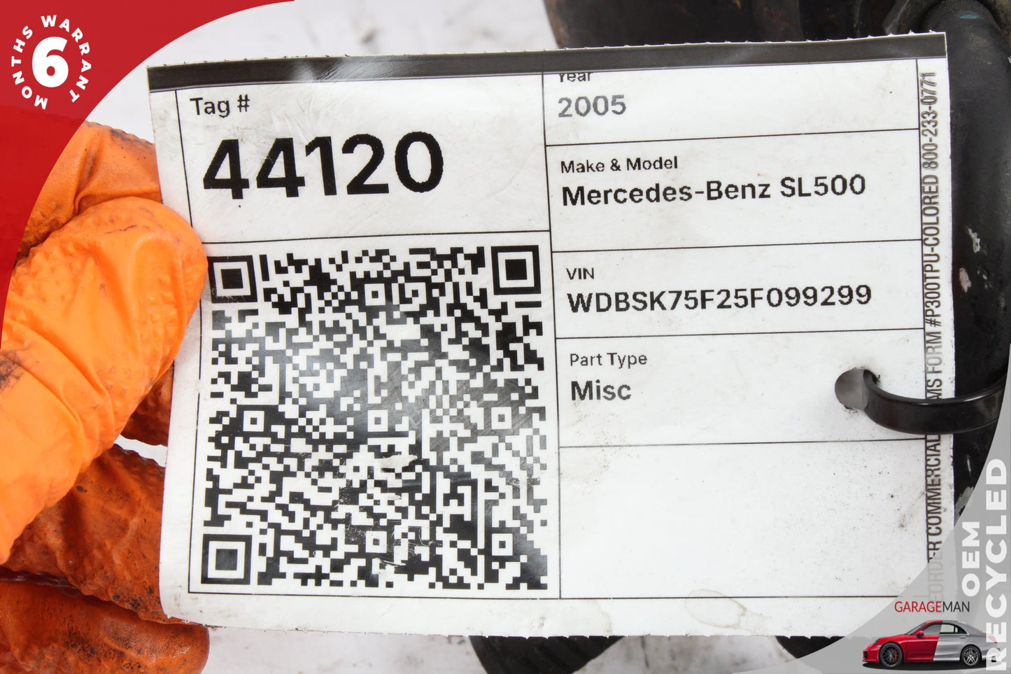 2003-2006 Mercedes-Benz SL500 R230 Convertible Front Hydraulic Valve Block Suspension Pump 2203200358 OEM