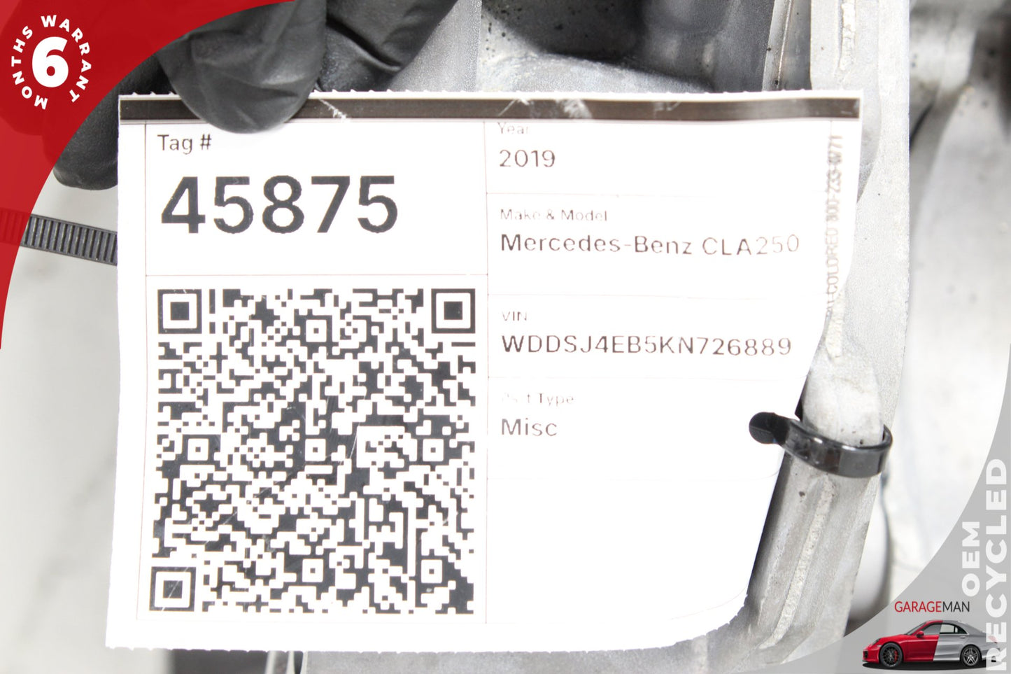 2014-2019 Mercedes W117 CLA250 7 Speed Automatic Transmission 2463702703 OEM 70K