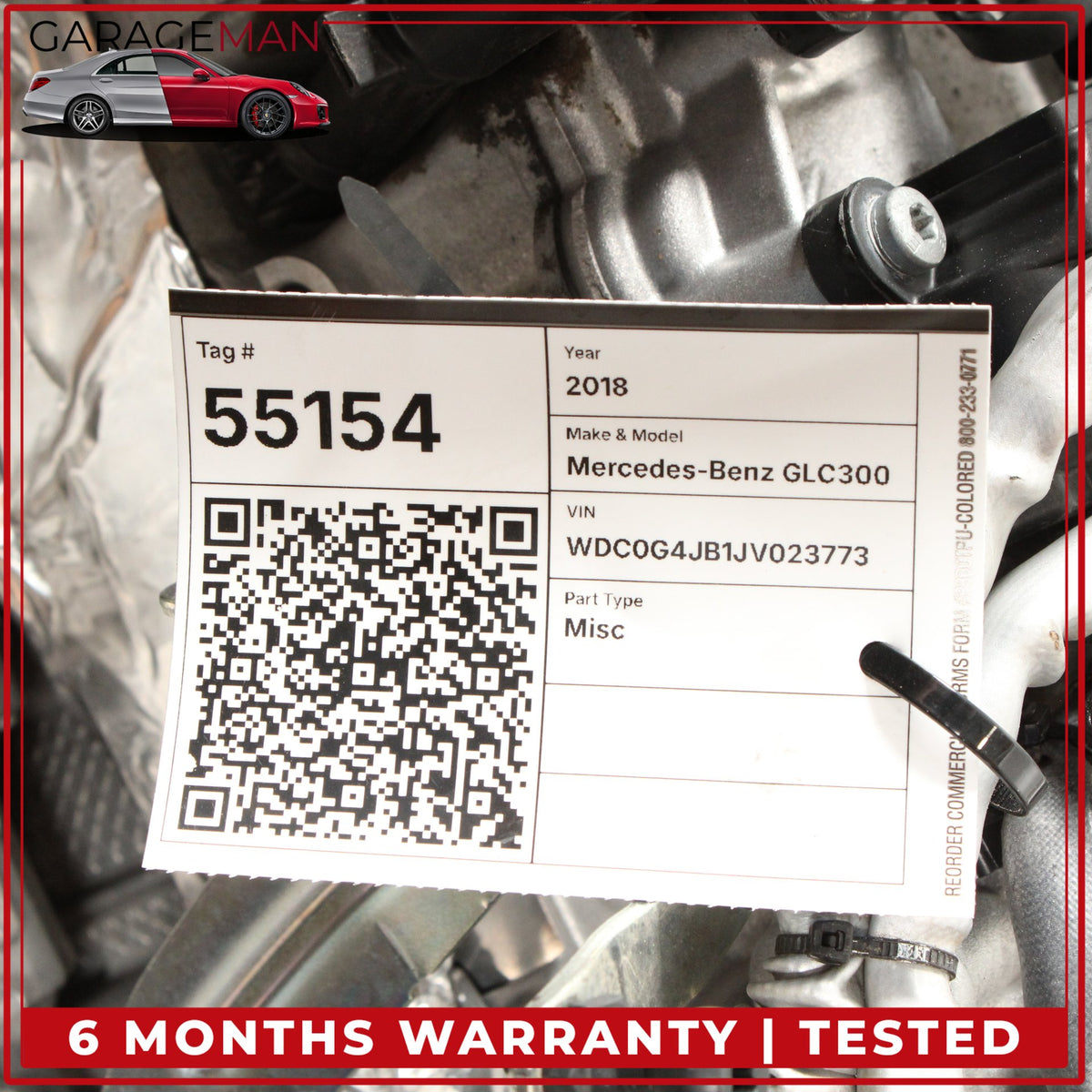 2015-2020 Mercedes X253 GLC300 C300 E300 2.0L Engine Motor 274.920 OEM 101K