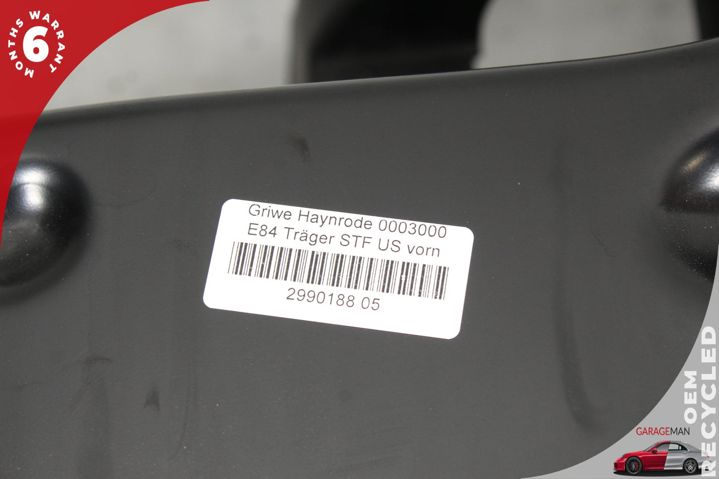 2012-2015 BMW X1 E84 Front Radiator Core Support w/ Reinforcement Bar OEM