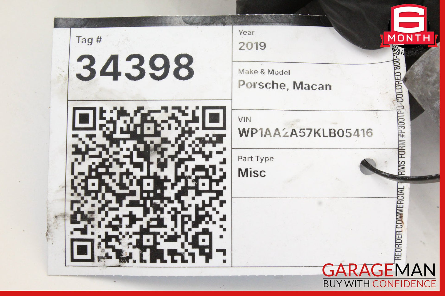 2019-2024 Porsche Macan 95B SUV 2.0L Engine Starter Motor 06L911024 OEM