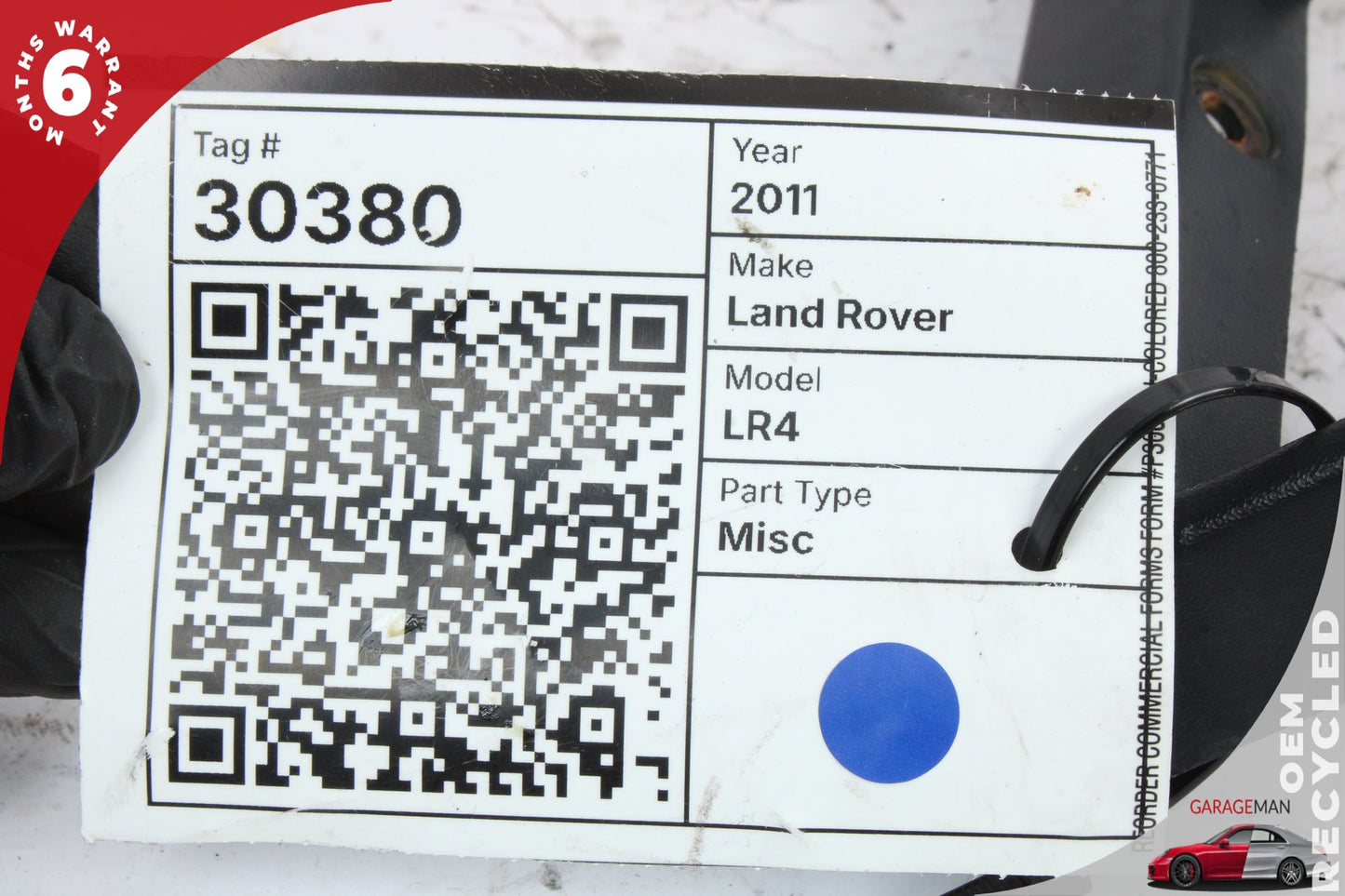 2010-2013 Land Rover LR4 Front Right Passenger Side Head Light Guard Cover OEM