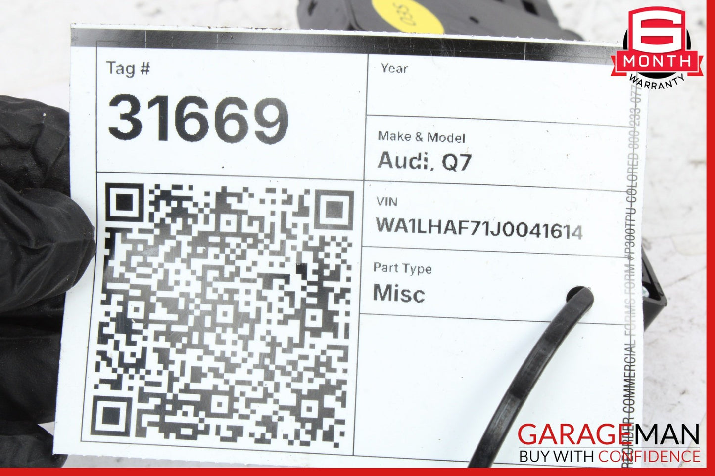 2015-2024 Audi Q7 SUV Front Right Side Seat Adjustment Switch 8W0959748B OEM