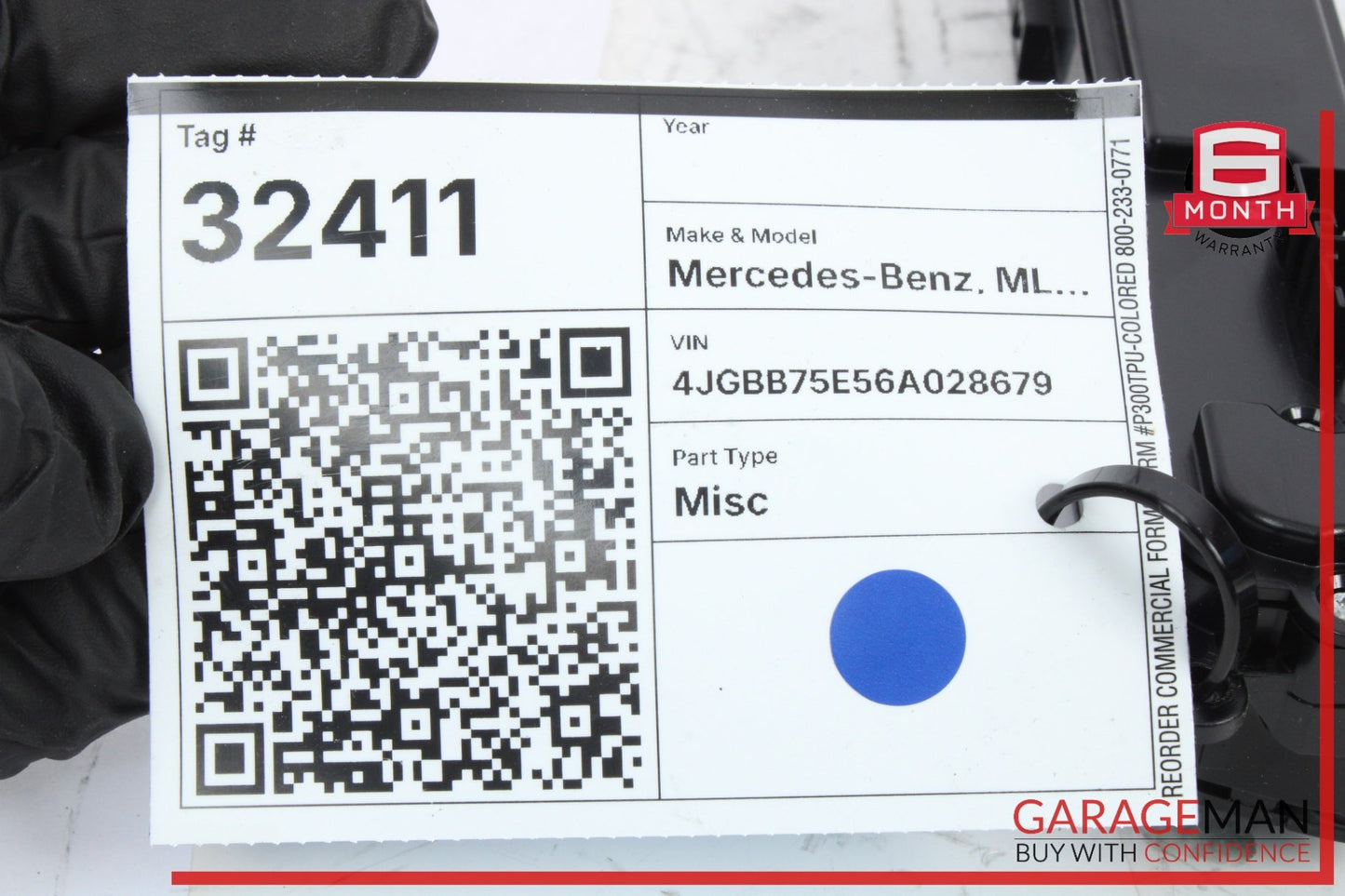 2006-2012 Mercedes ML500 M-Class W164 Center Dash Hazard Control Switch 16487028