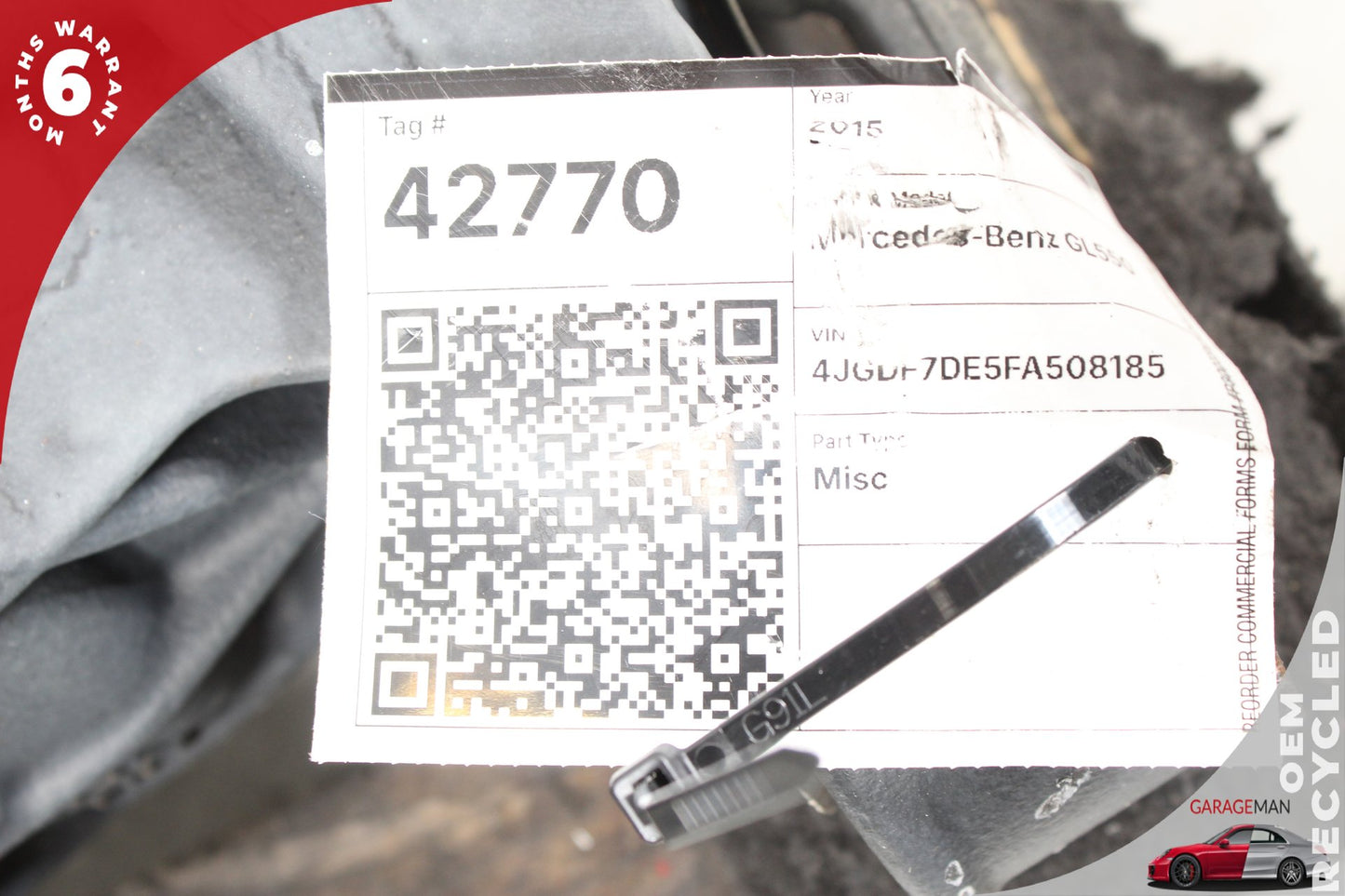 2015 Mercedes-Benz GL550 X166 AWD 4.7L Rear Differential Carrier 1663510208