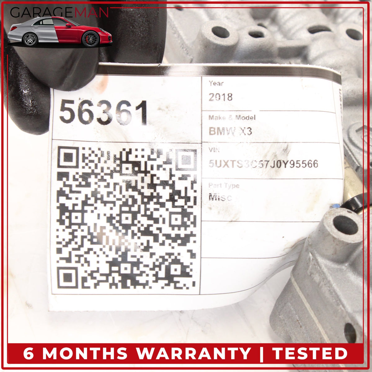 2018-2021 BMW X3 G01 8HP Transmission Valve Body Mechatronic 8672602 OEM
