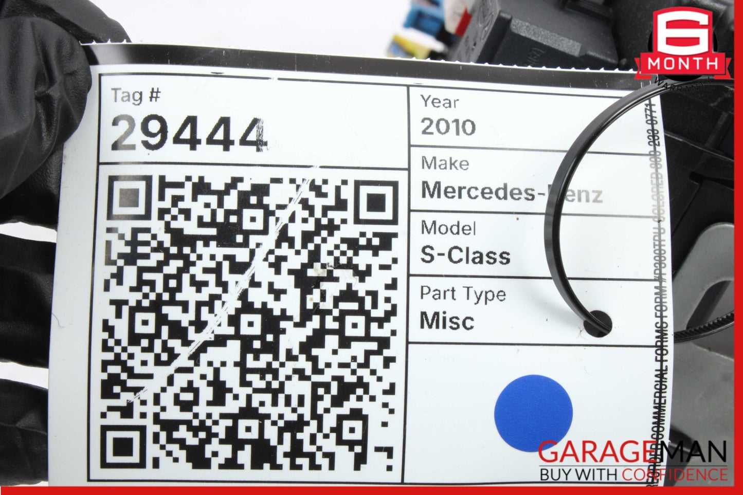 2010-2013 Mercedes-Benz S550 W221 Rear Fuse Box Relay Control 2219003001 OEM