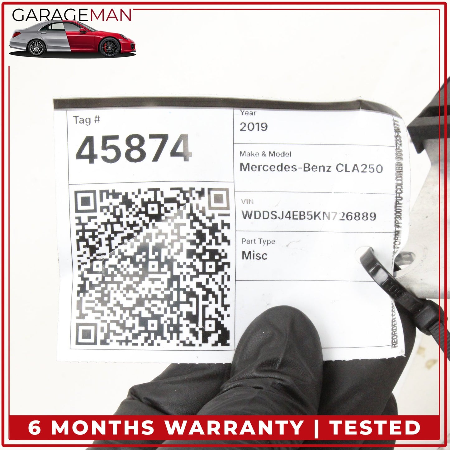 2014-2019 Mercedes-Benz CLA250 W117 FWD Left Front Lower Control Arm 2463304700 OEM
