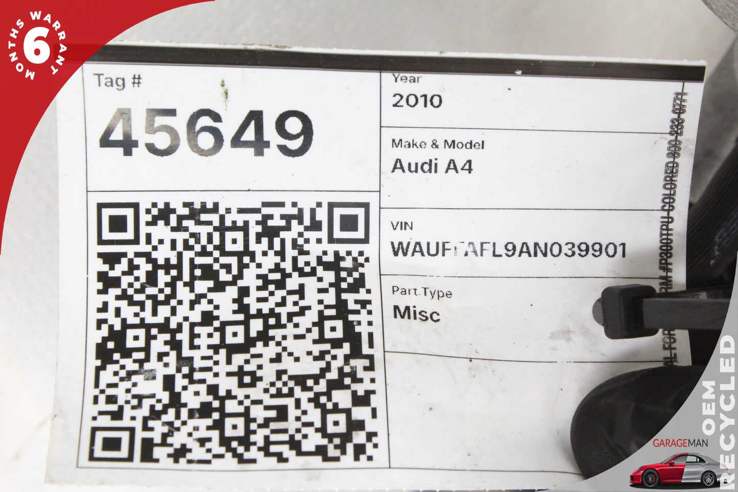 2009-2012 Audi A4 2.0L Engine Turbocharger Turbo Charger w/ Manifold 05H145702S