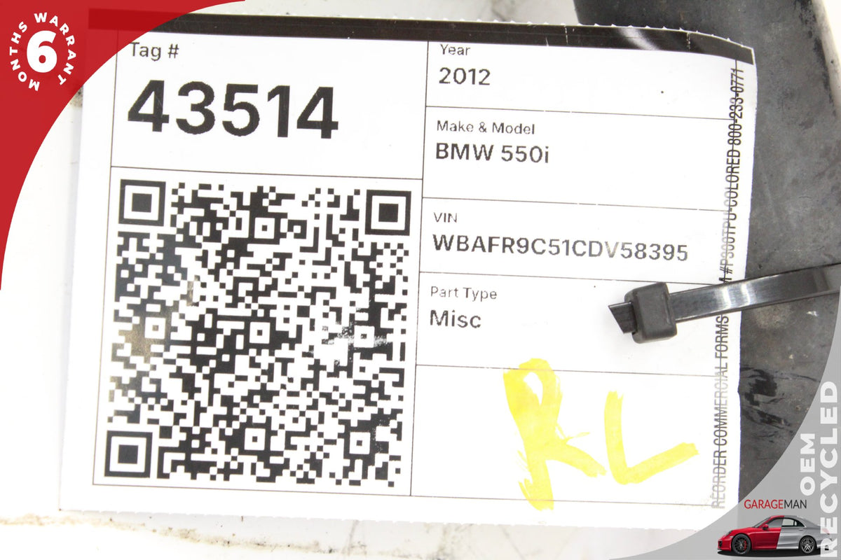 2012 BMW 550i F10 RWD 4.4L Rear Left Side CV Axle Shaft 33207581015 OEM