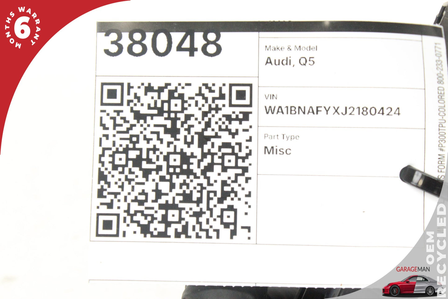 2018-2025 Audi Q5 SQ5 Rear Trunk Tailgate Control Module Unit 8W8959107B OEM