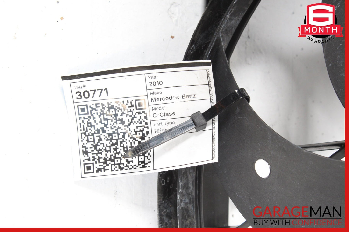 2008-2020 Mercedes-Benz C300 W204 Engine Radiator Cooling Fan Motor Assy OEM
