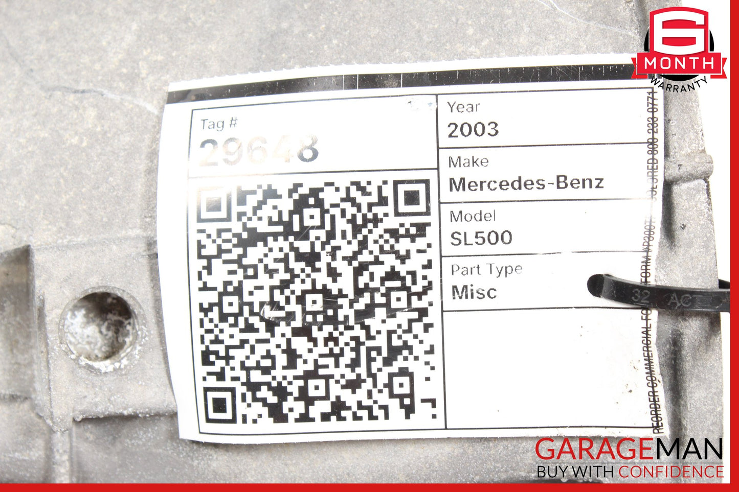 2003 Mercedes-Benz SL500 R230 RWD 5.0L Convertible Automatic Transmission 144748 OEM