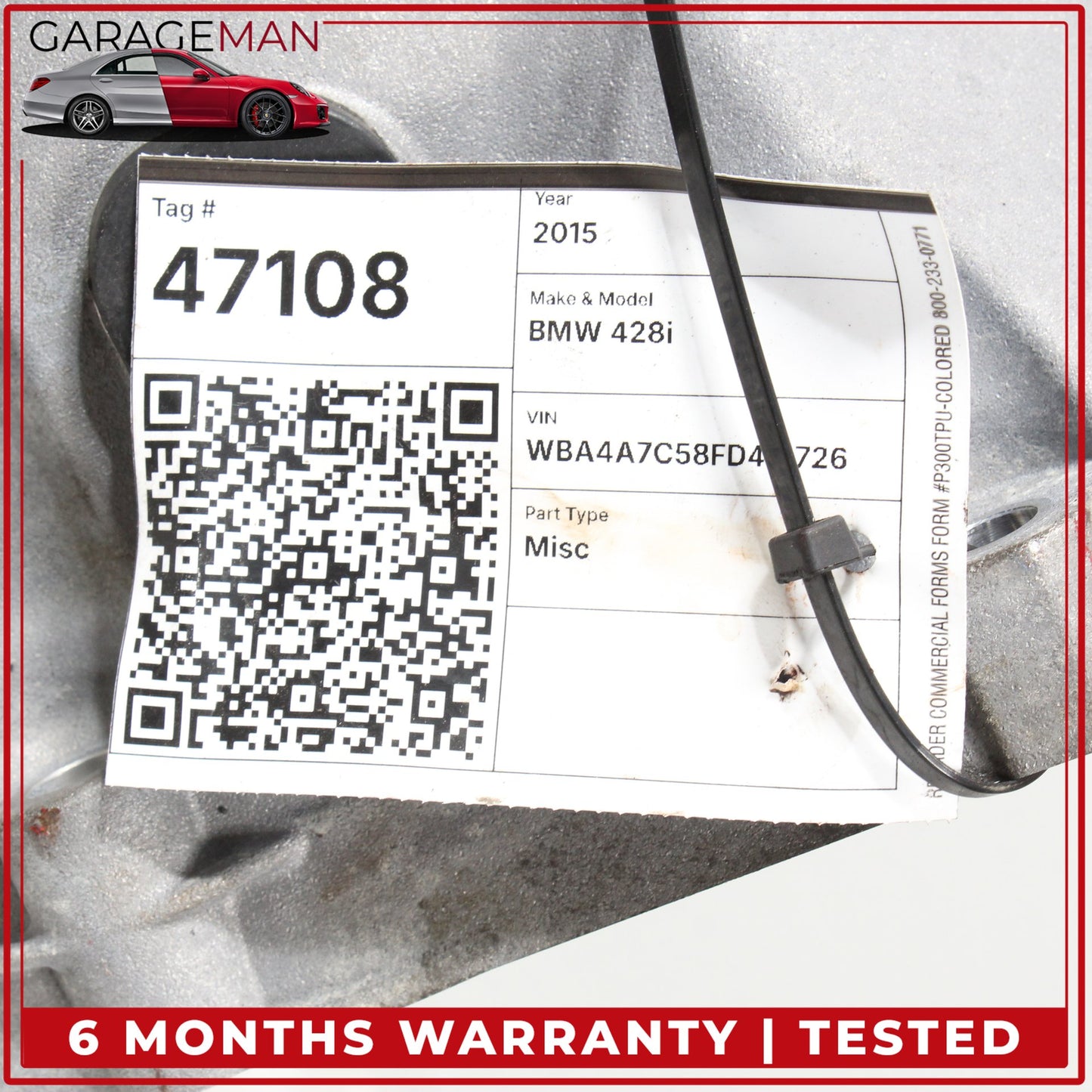 2013-2018 BMW 428i F36 AWD 2.0L Automatic Transmission Assembly GA8HP45X 167k