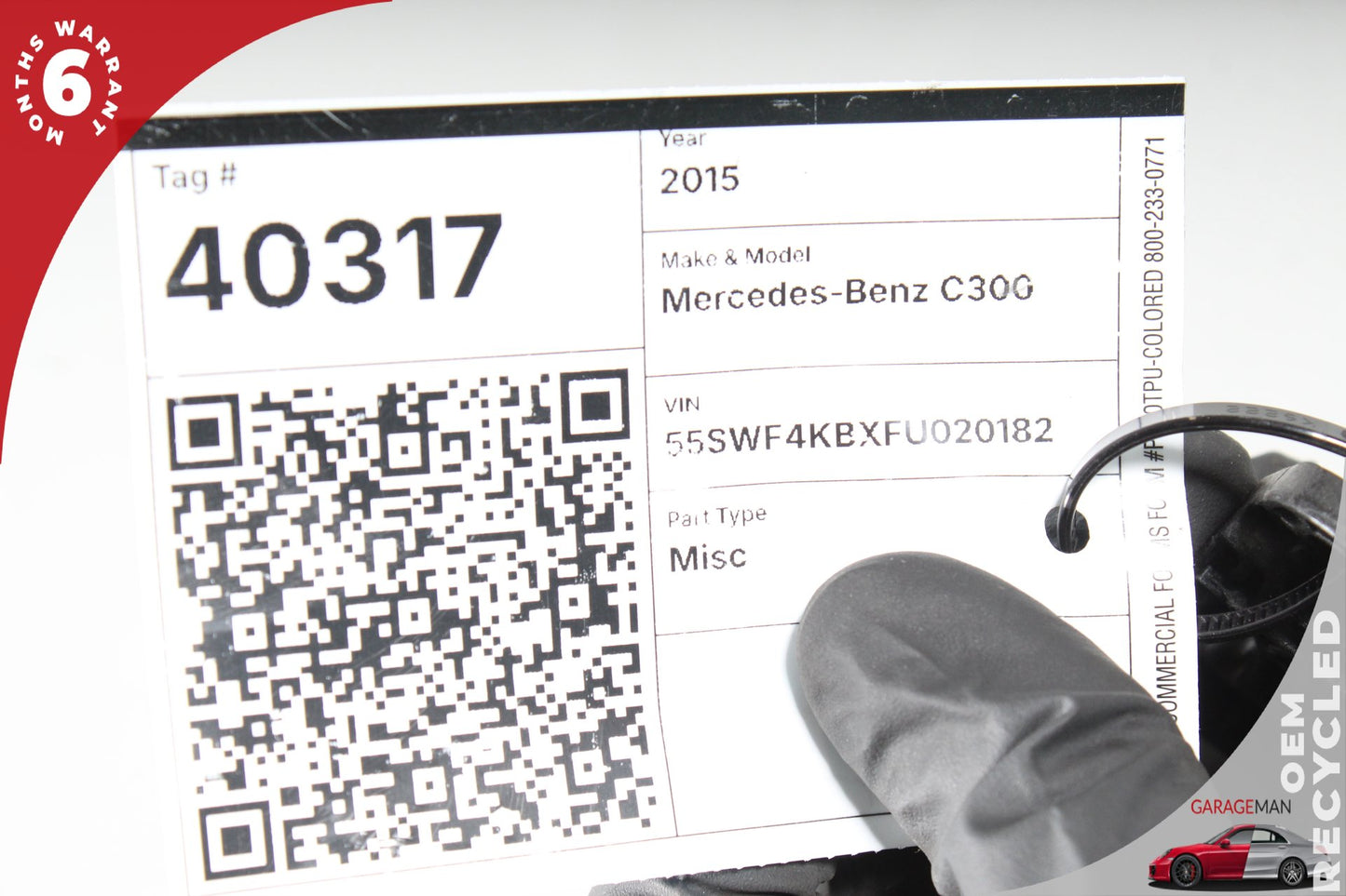 2015-2023 Mercedes-Benz C300 w205 Sedan Engine Radiator Cooling Fan Motor Assembly 0999061000