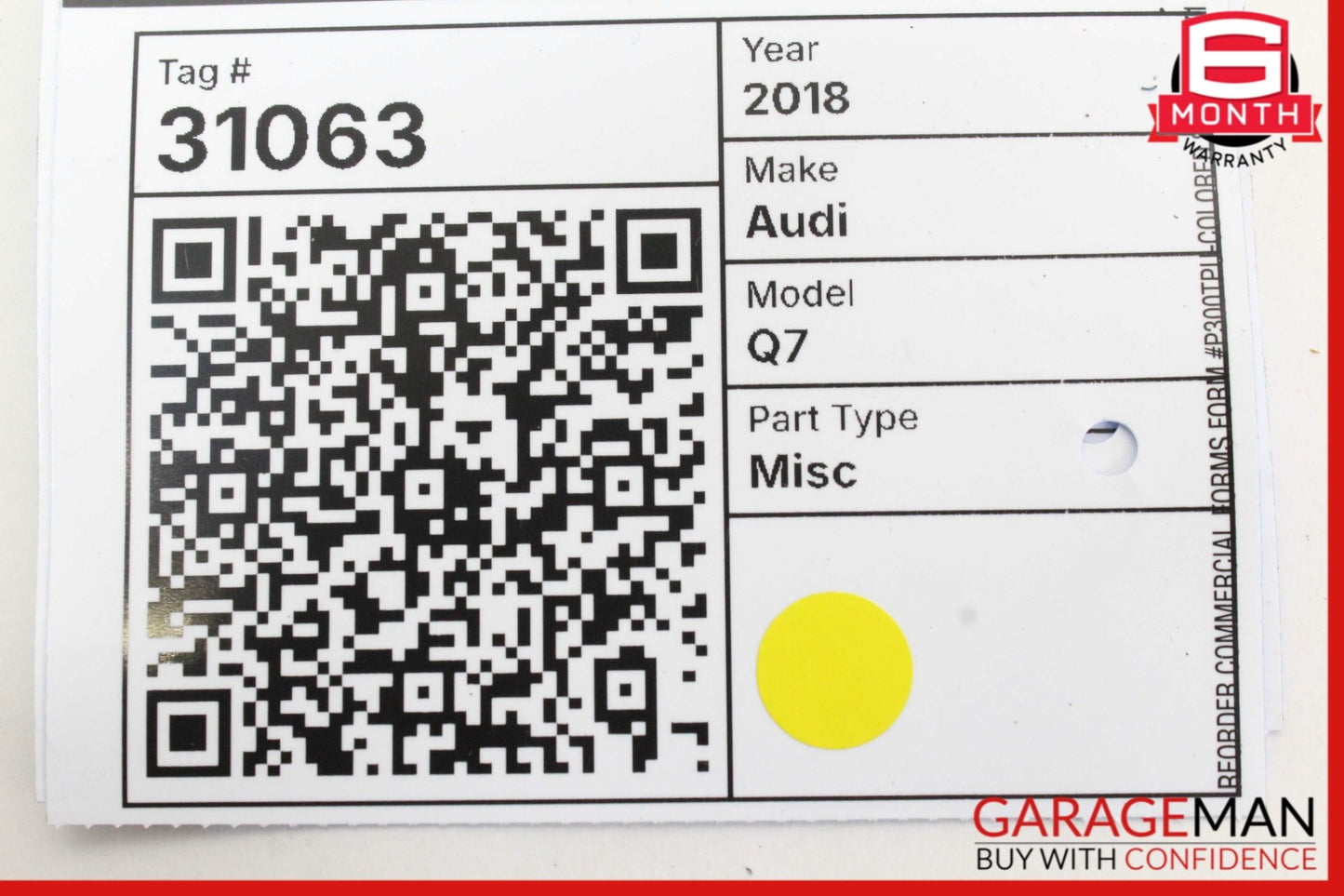 2017-2024 Audi Q7 SUV Right Front Seat Belt 4M0857620A Genuine