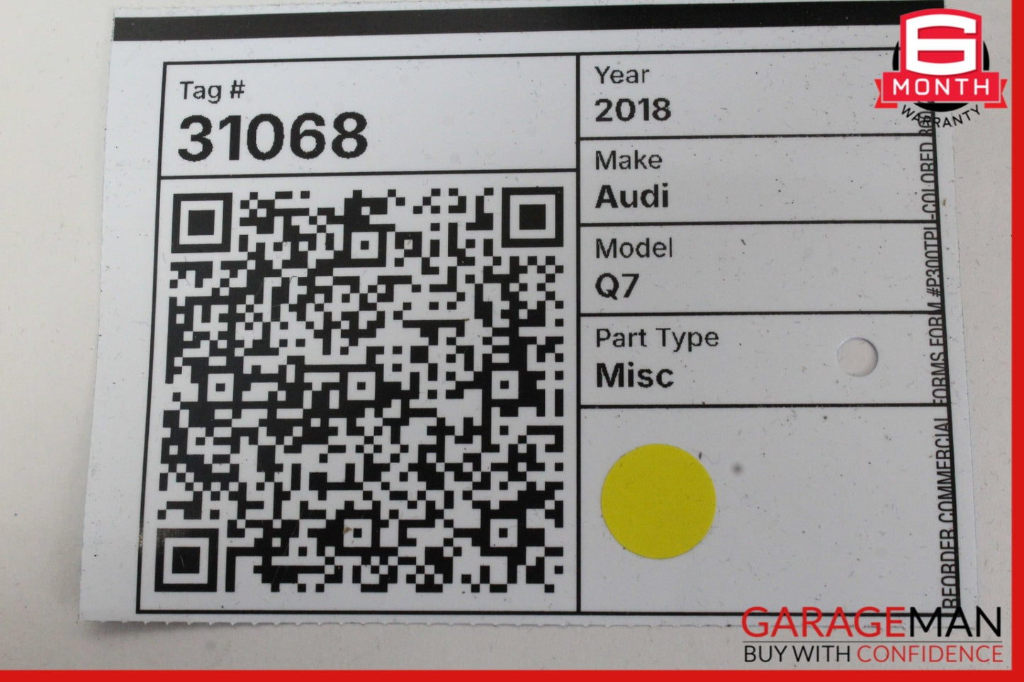 2017-2024 Audi Q7 SUV Rear Subwoofer Speaker Box 4M0035621A