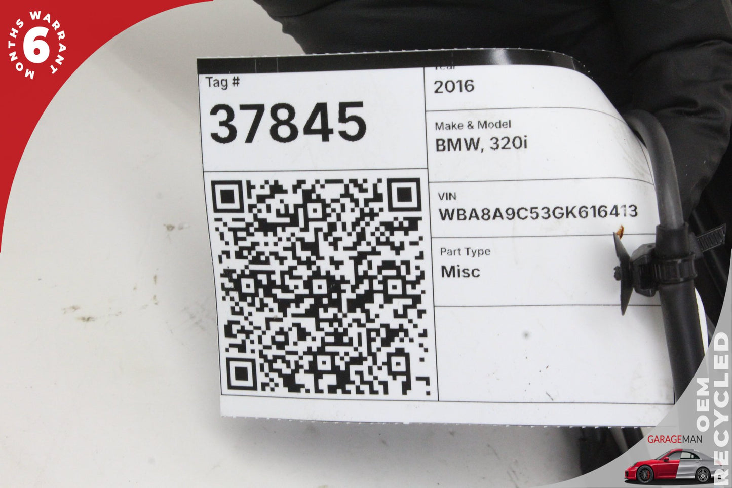 2012-2018 BMW 320i F30 Front Right Passenger Side Seat Airbag 7239616