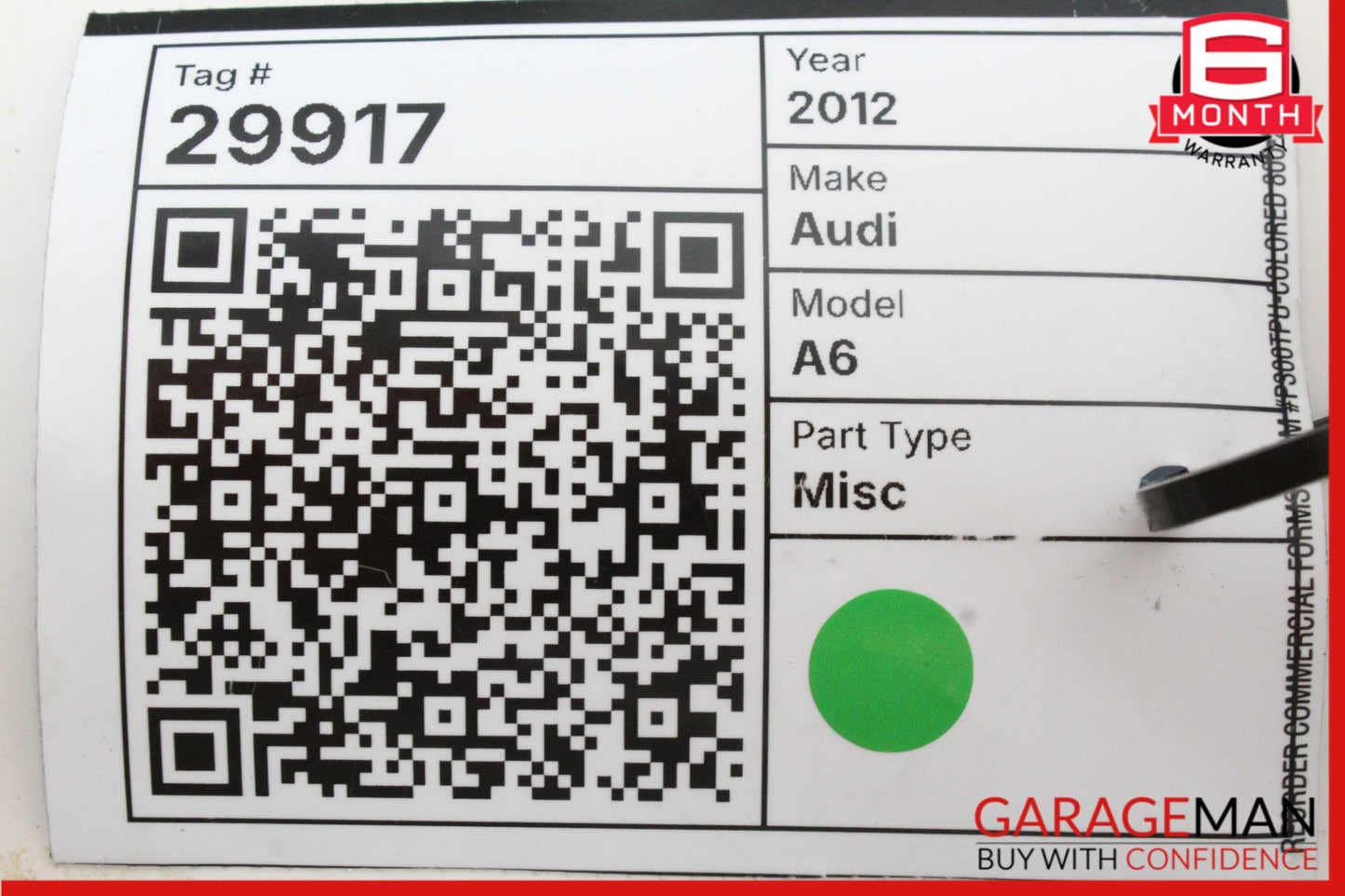 2012-2018 Audi A6 C7 Sedan Radio Amplifier 4G0035223A OEM
