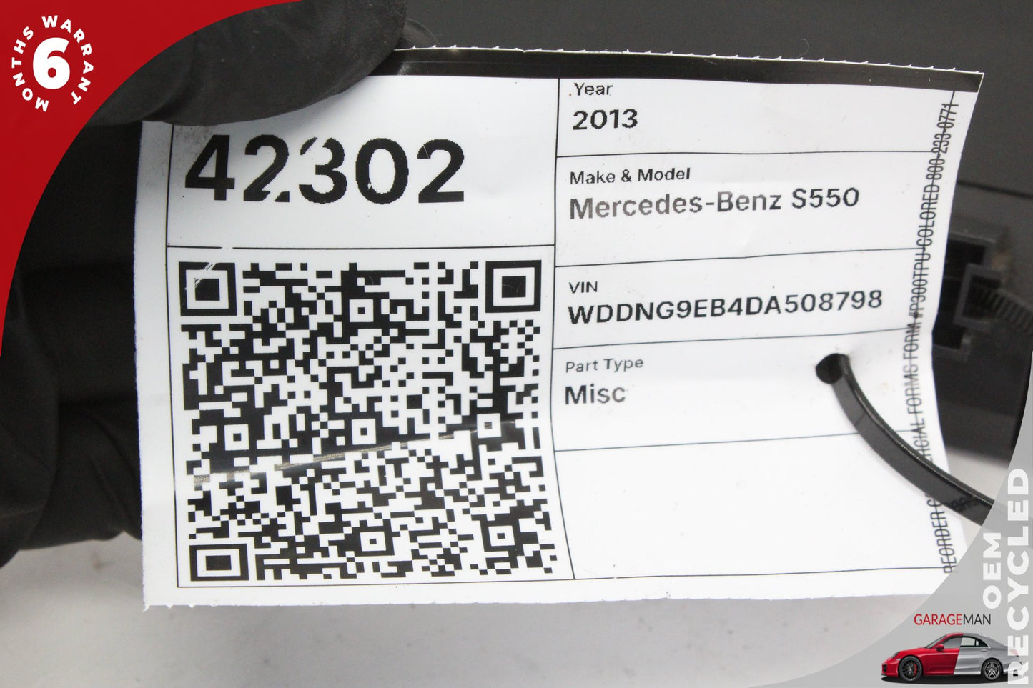 2007-2013 Mercedes S550 W221 Front Right Seat Control Module 2218707493 OEM