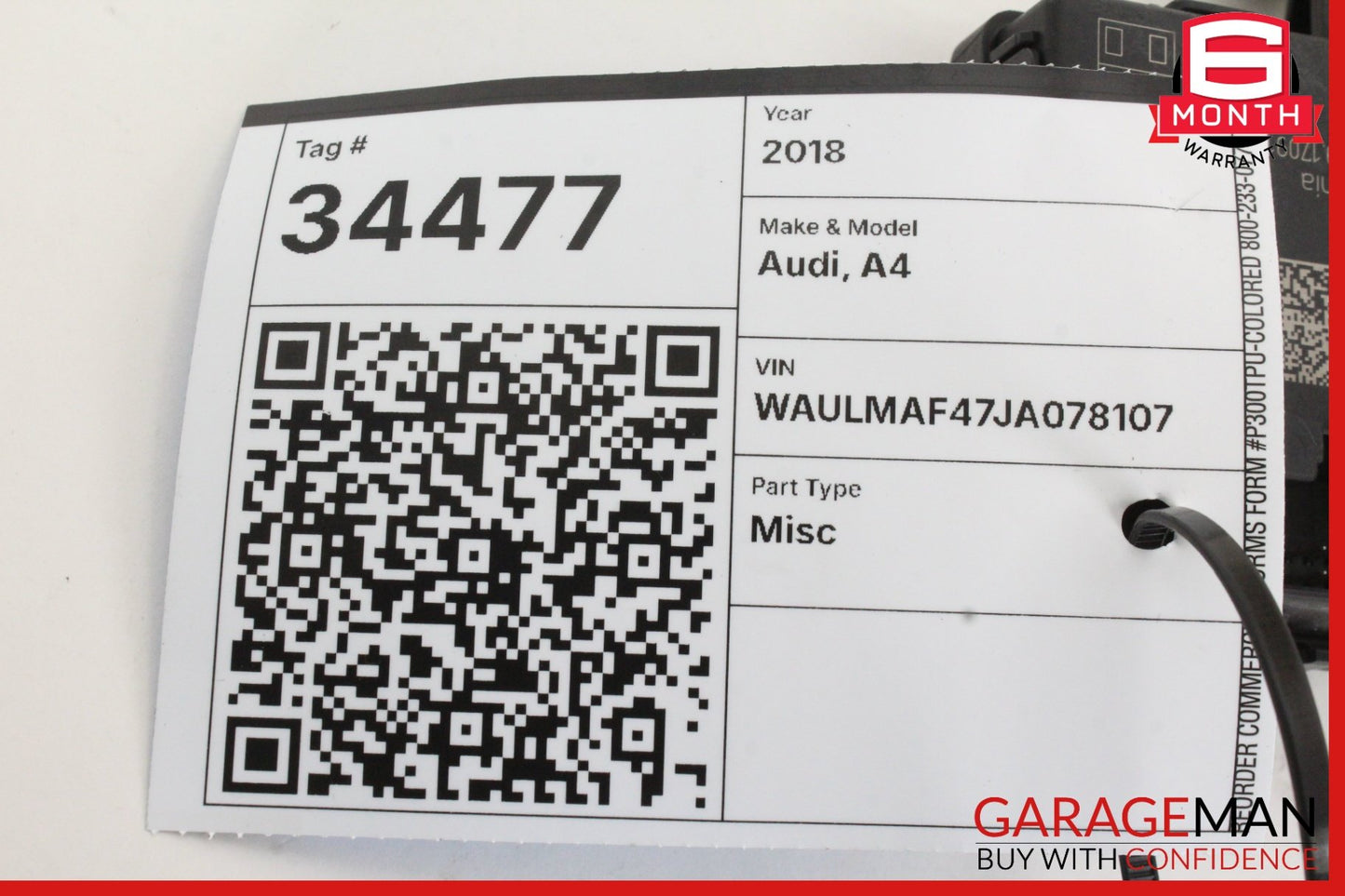 2017-2024 Audi A4 Sedan Left Front Door Control Module 4M0959793H OEM