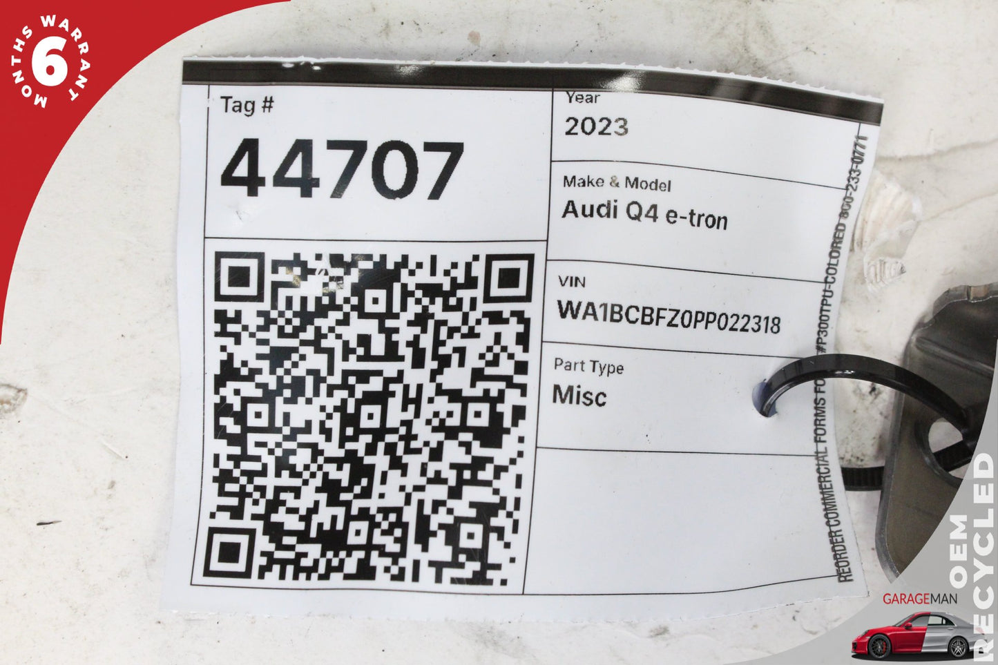 2022-2025 Audi Q4 E-Tron RWD Manual Adjust Steering Column 1EA905861 OEM