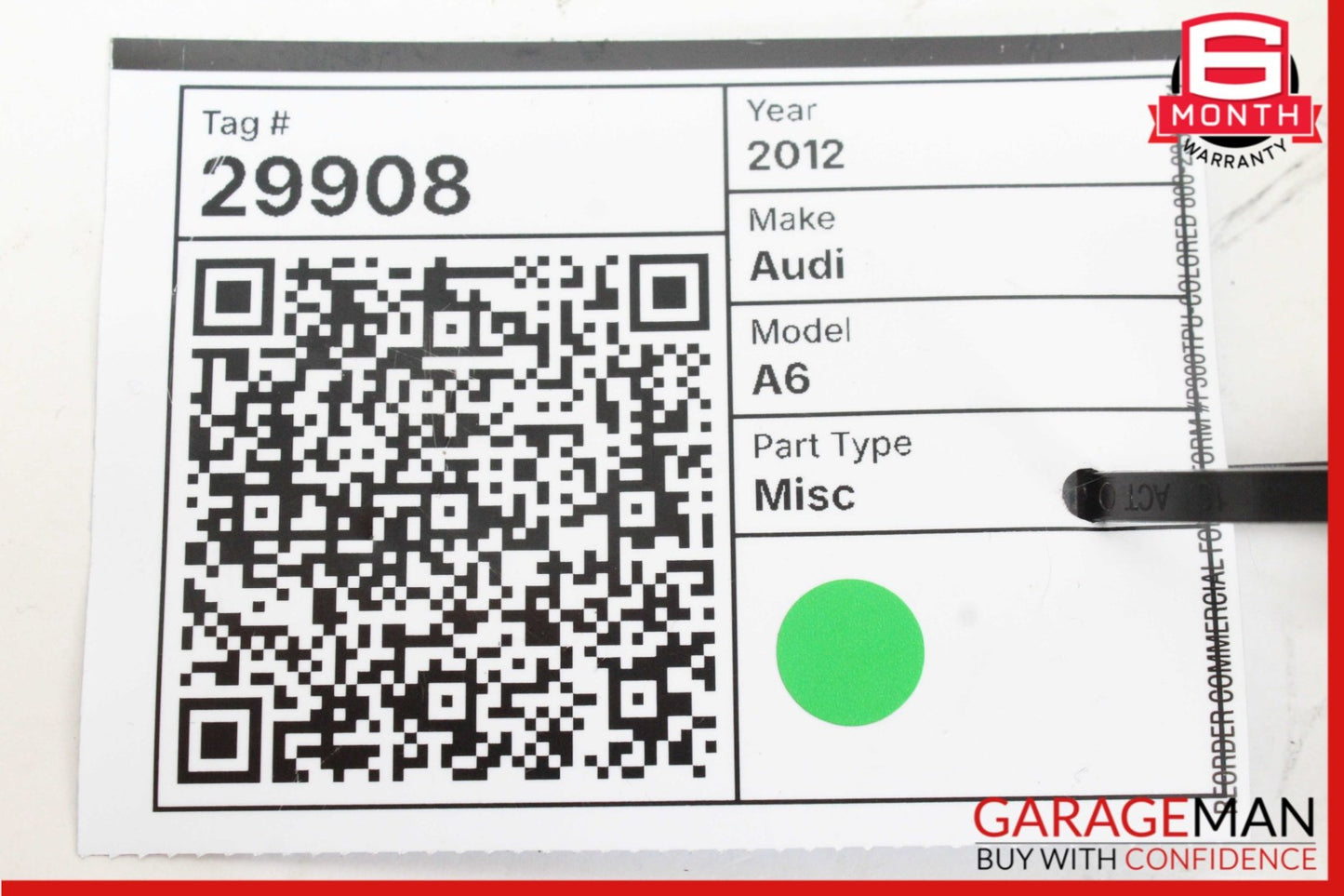 2012-2018 Audi A6 C7 AC Climate Control Panel 4G0820043L Genuine OEM