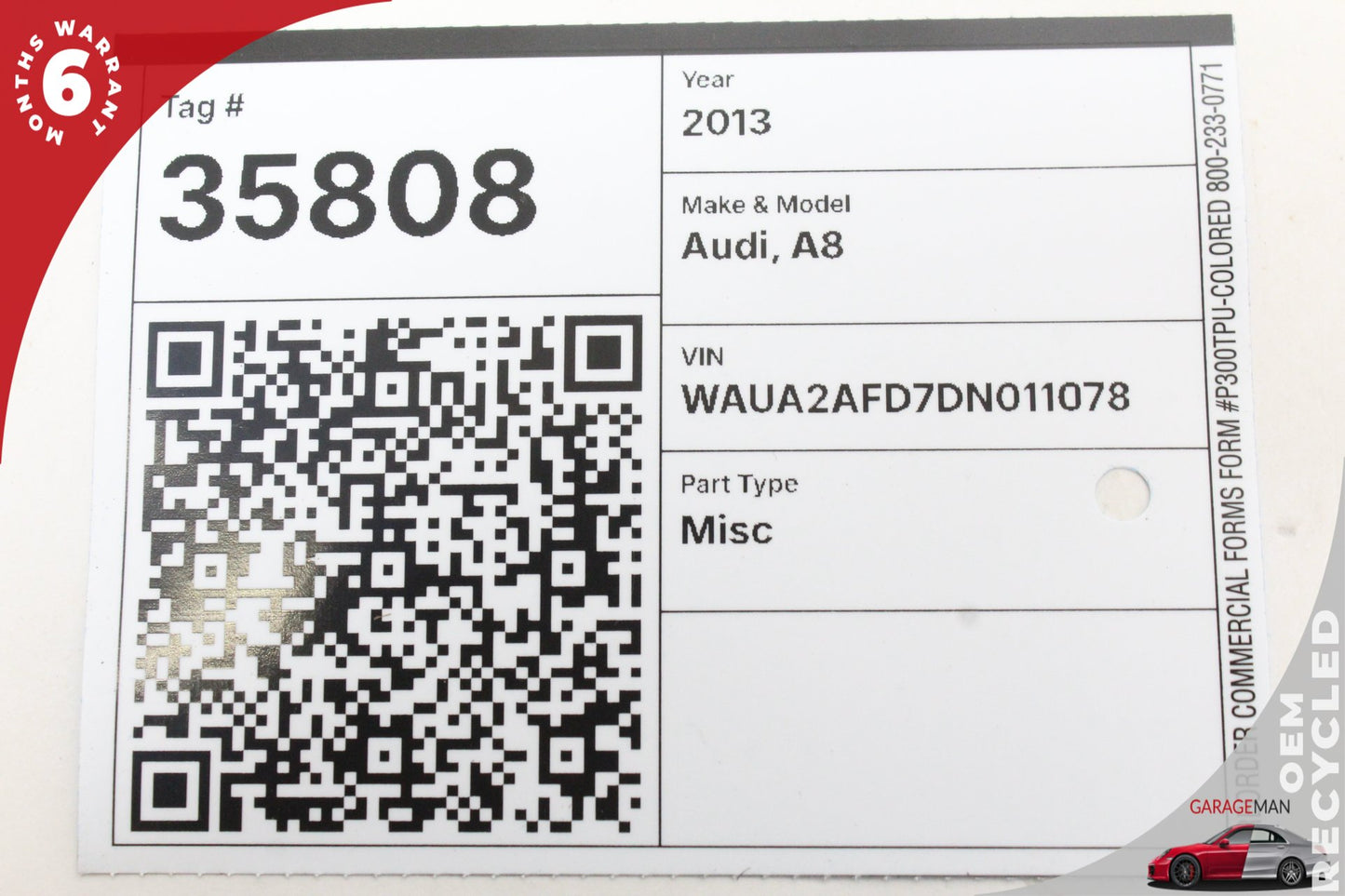 2011-2018 Audi A8 S8 Front AC Temperature Climate Control Panel 4H0820043H OEM