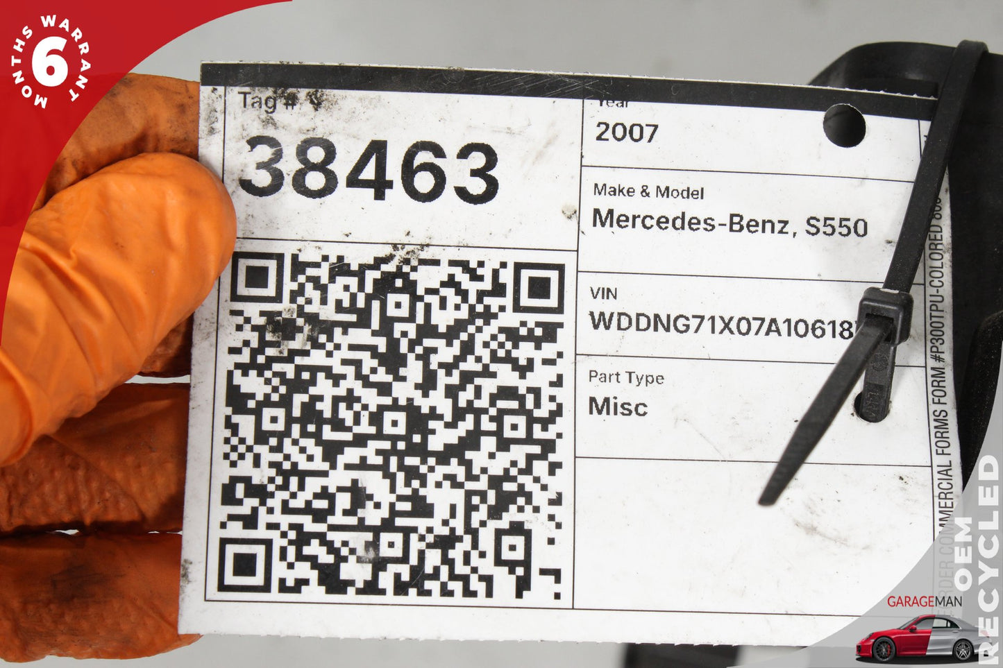 2007-2009 Mercedes-Benz S550 S-Class W221 Cooling Radiator 2215000503