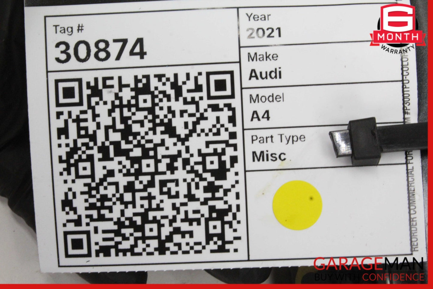 2017-2024 Audi A4 B9 Sedan Left Rear Exterior Door Handle 8W0837811A Genuine