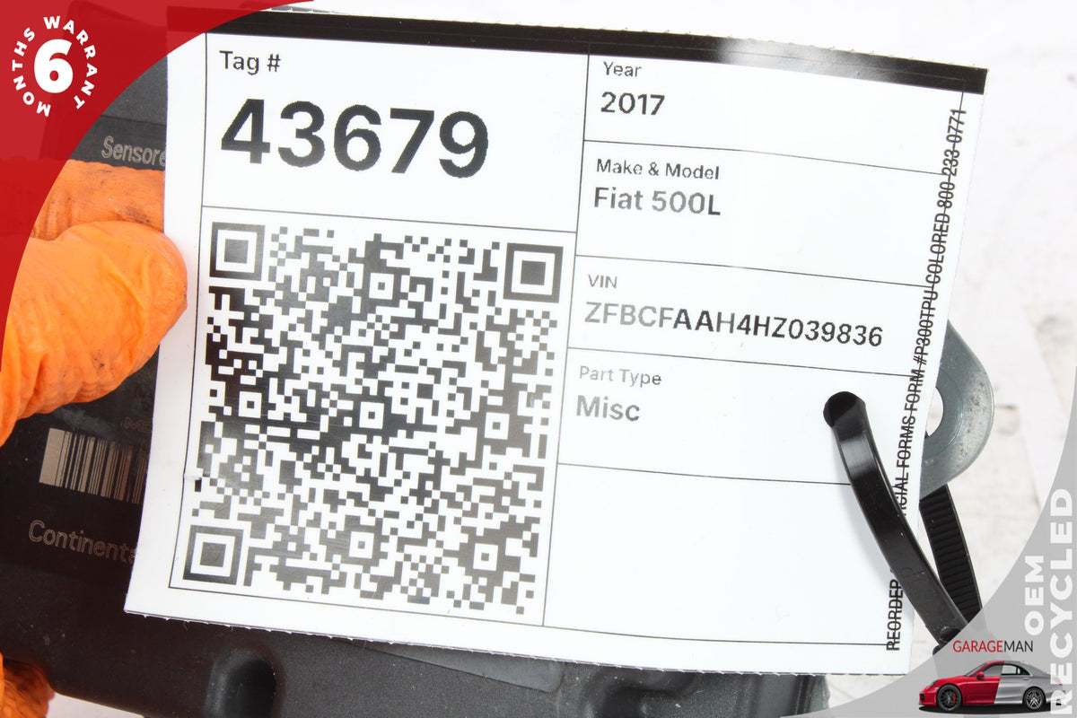 2014-2017 Fiat 500L Hatchback Airbag Sensor 52065089 Genuine