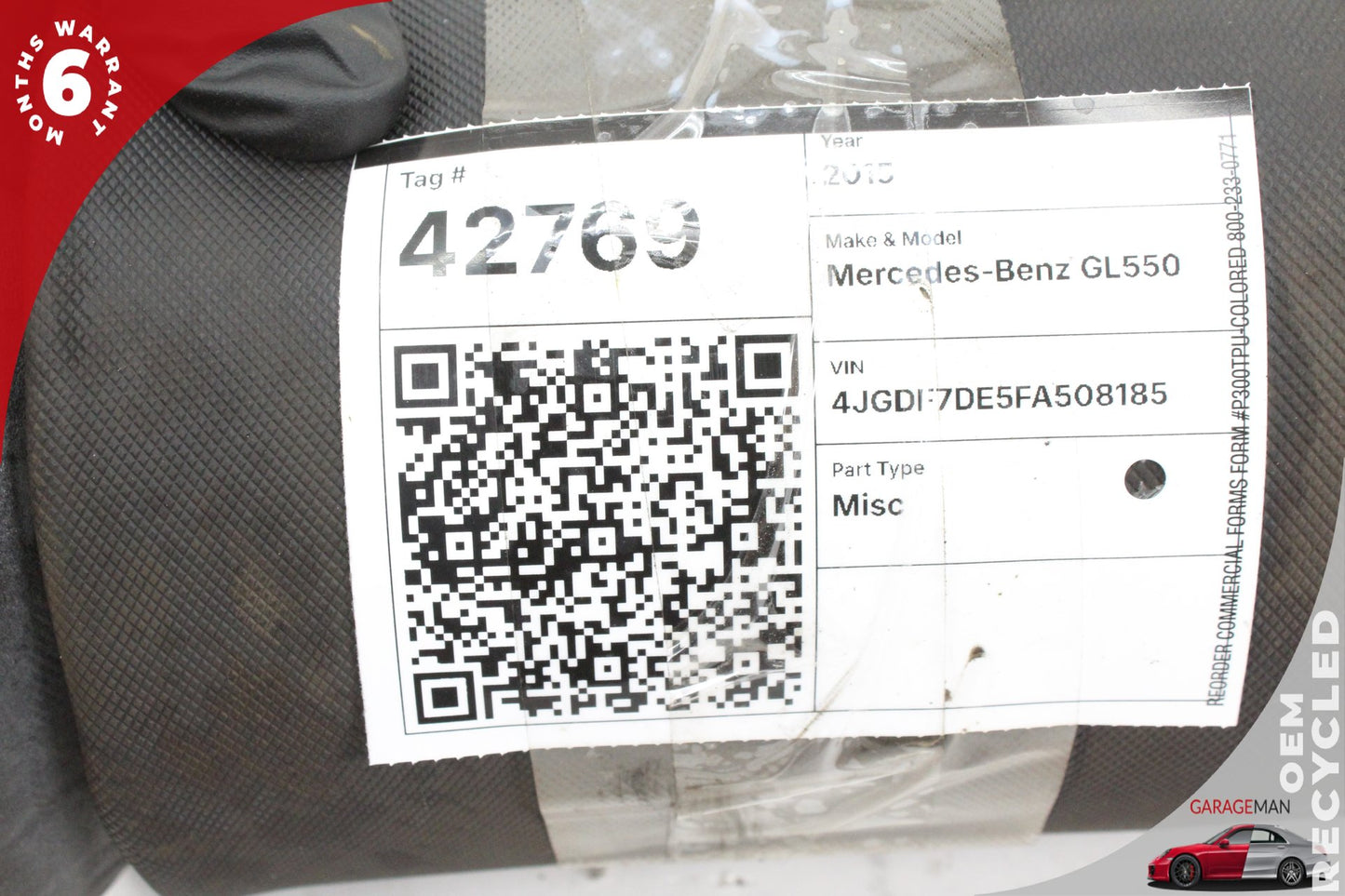 2006-2019 Mercedes X166 GL550 GLE400 Rear Left or Right Side Air Bag Shock OEM