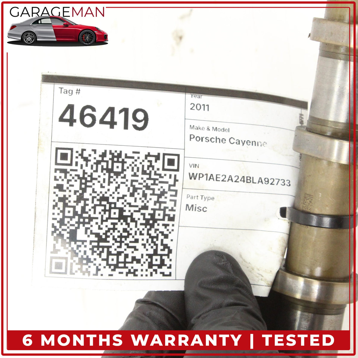 2011-2018 Porsche Cayenne 958 VW Touareg Left Side Intake Camshaft 06E109101BH