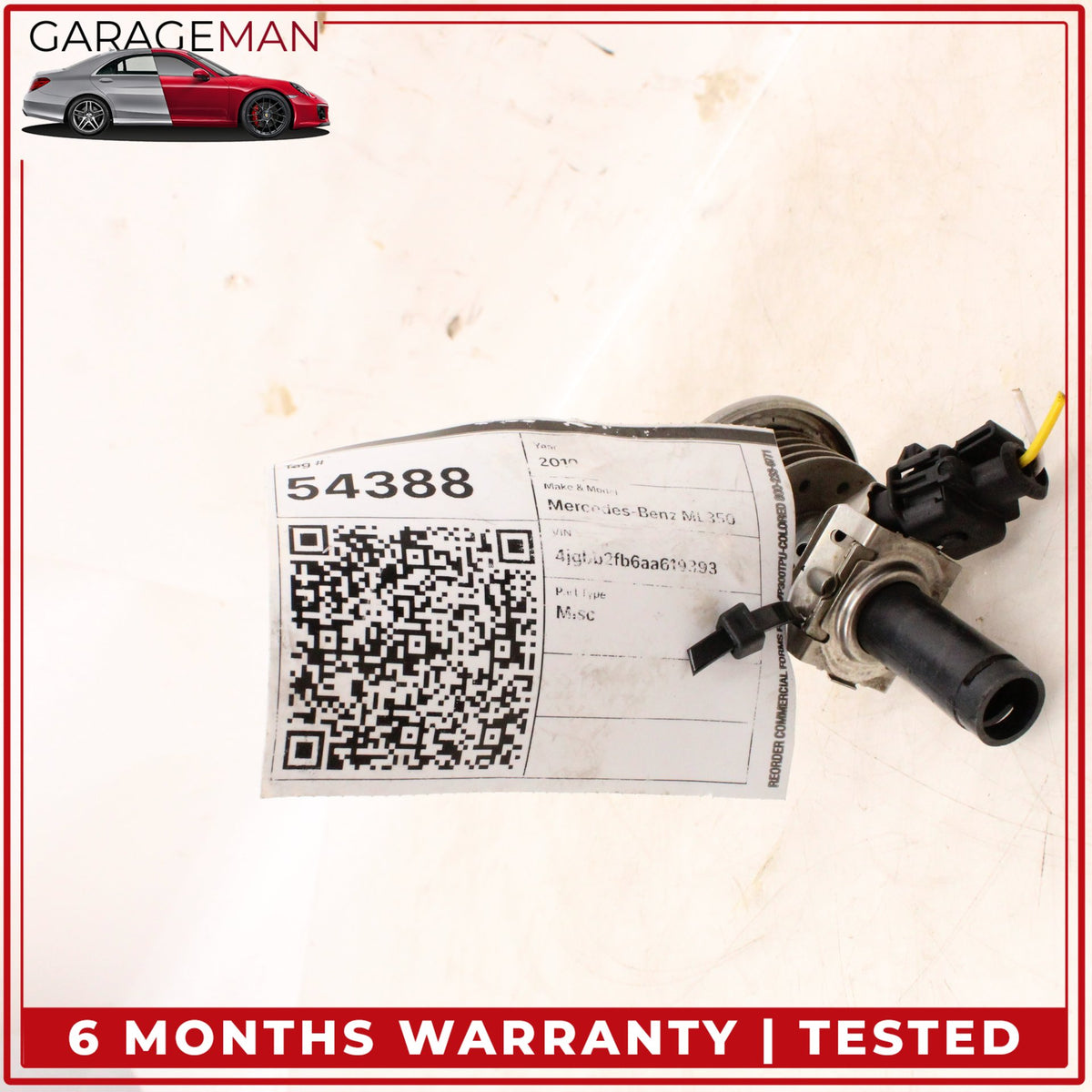2007-2015 Mercedes W164 ML350 R350 Diesel DEF Exhaust Fluid Injection Nozzle OEM