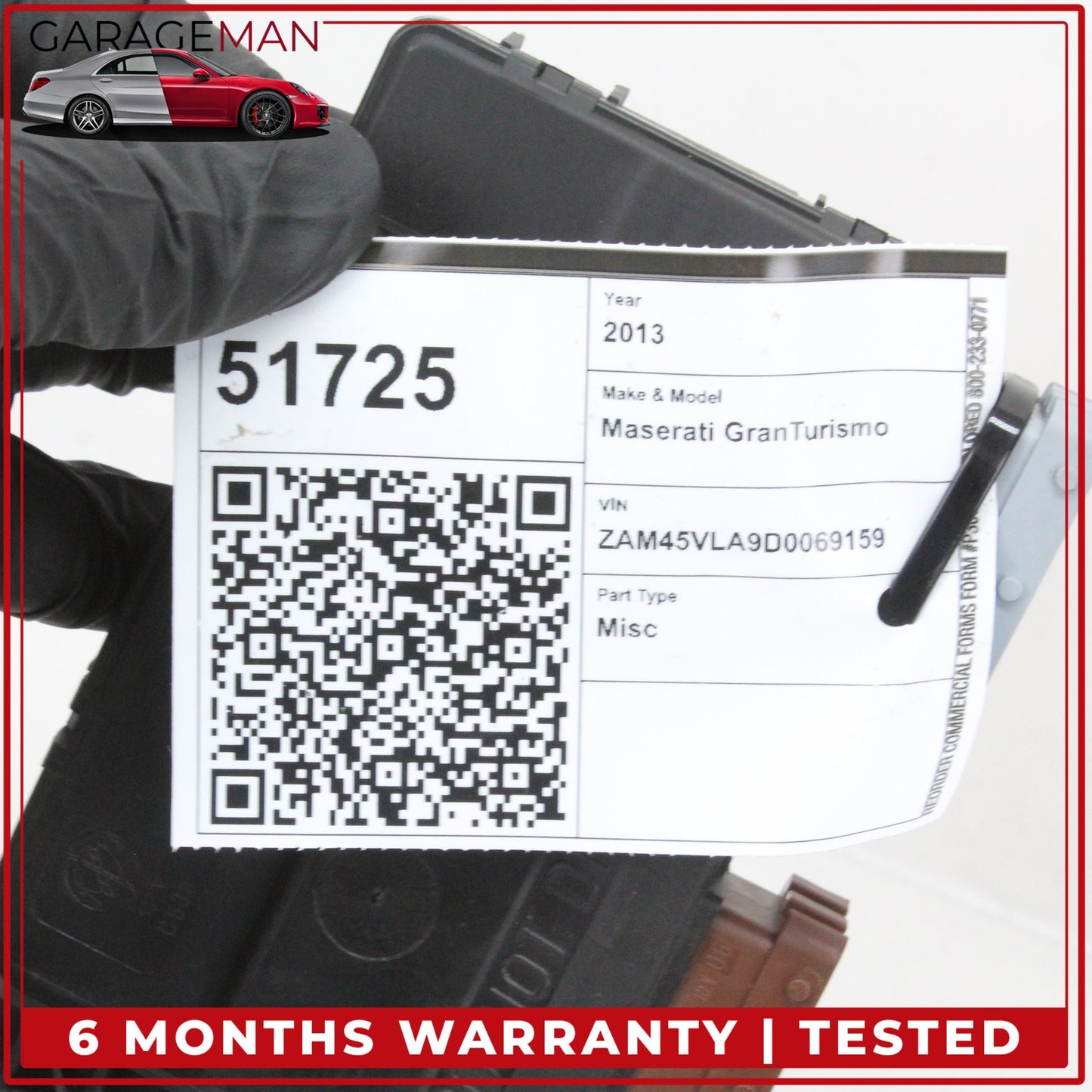2008-2019 Maserati GranTurismo M145 Front Left Seat Control Module 233777 OEM