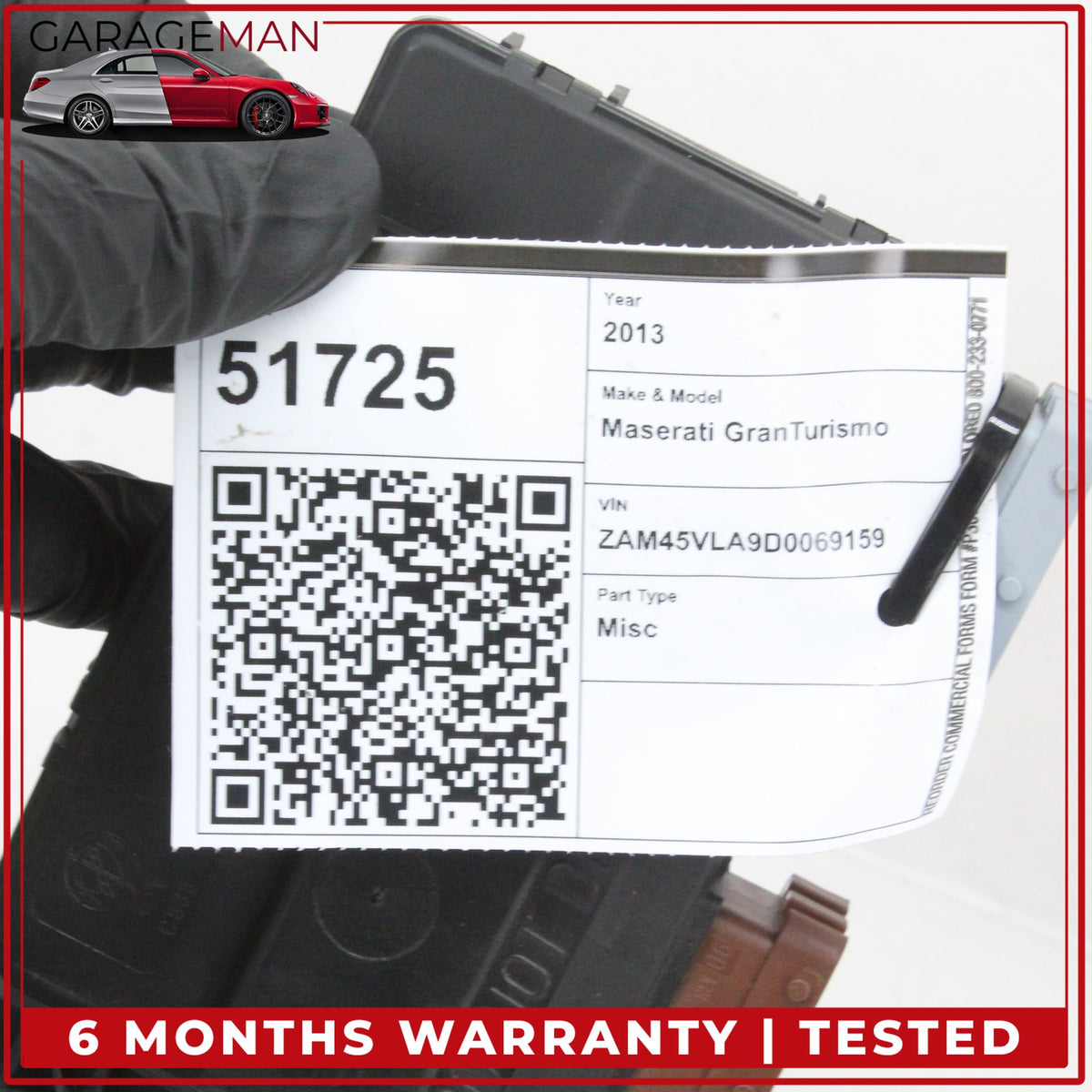 2008-2019 Maserati GranTurismo M145 Front Left Seat Control Module 233777 OEM
