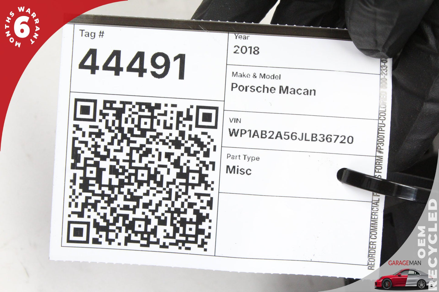 2015-2018 Porsche Macan 95B Rear AC Climate Control Seat Heated Vent w/ Trim OEM