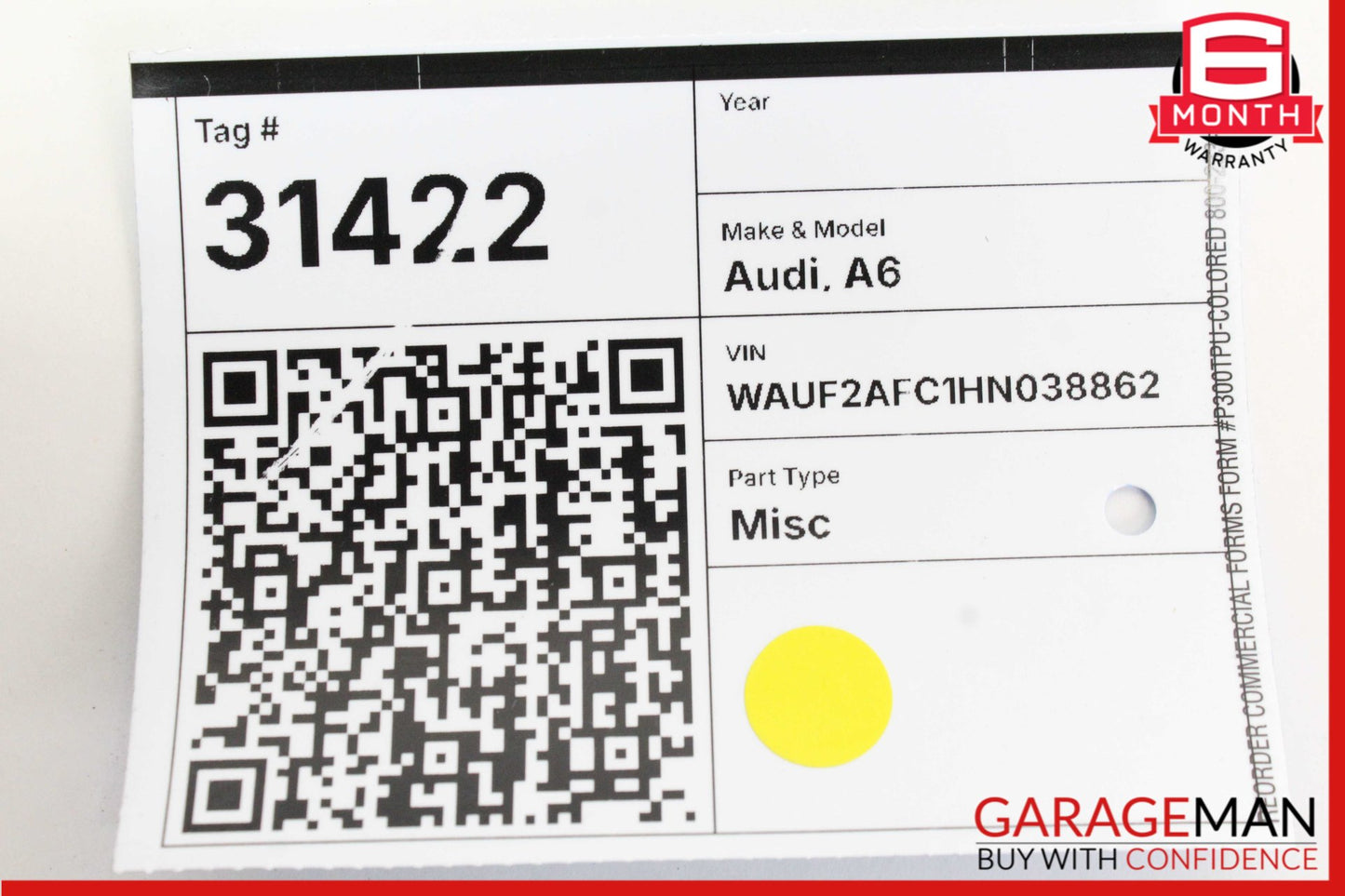 2012-2018 Audi A6 A7 Acceleration Yaw Rate Speed Sensor Module 4G0907637H OEM