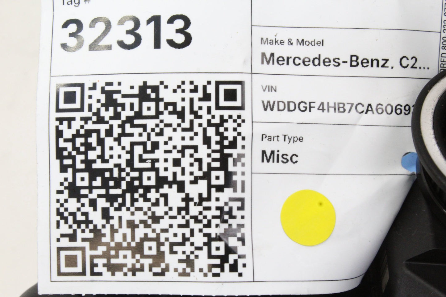 2008-2014 Mercedes-Benz C250 CDI W204 Ignition Switch Module w/ Key 2079052600