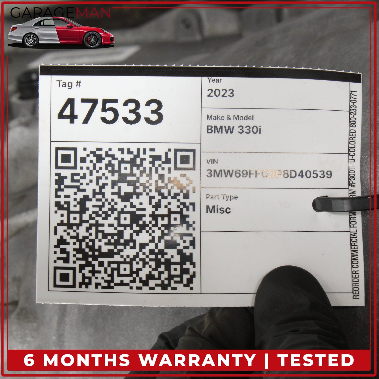 2019-2023 BMW 330i RWD 2.0L Automatic Transmission Assembly GA8HP51Z mileage 31k