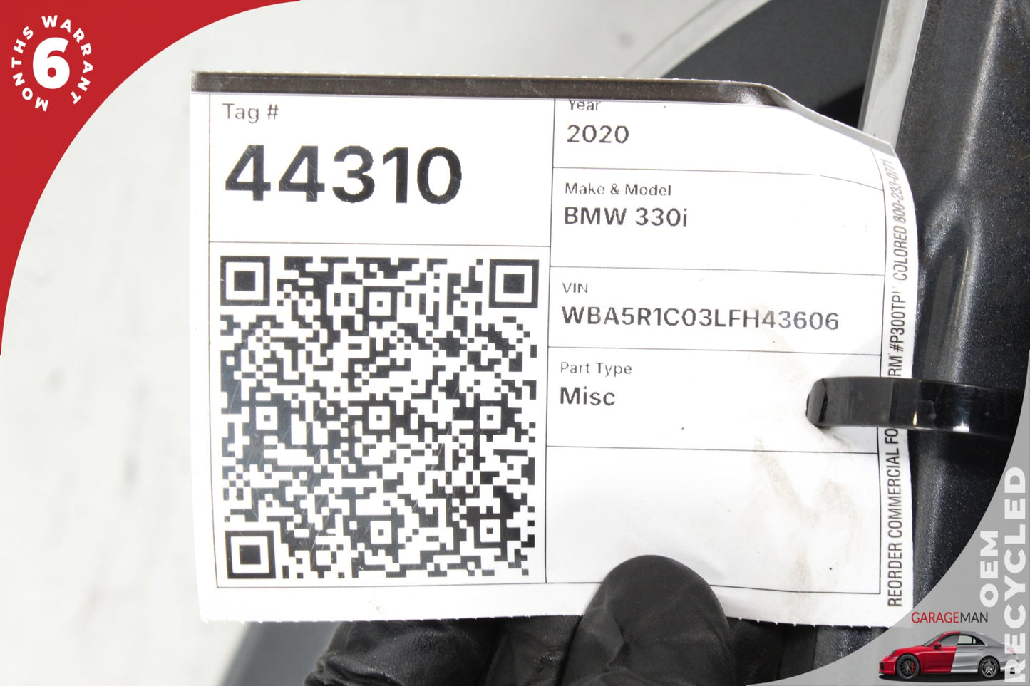 2019-2024 BMW 330i G20 Wheel Rim 18x7.5J ET25 w/ Tire Pressure Sensor 6883522